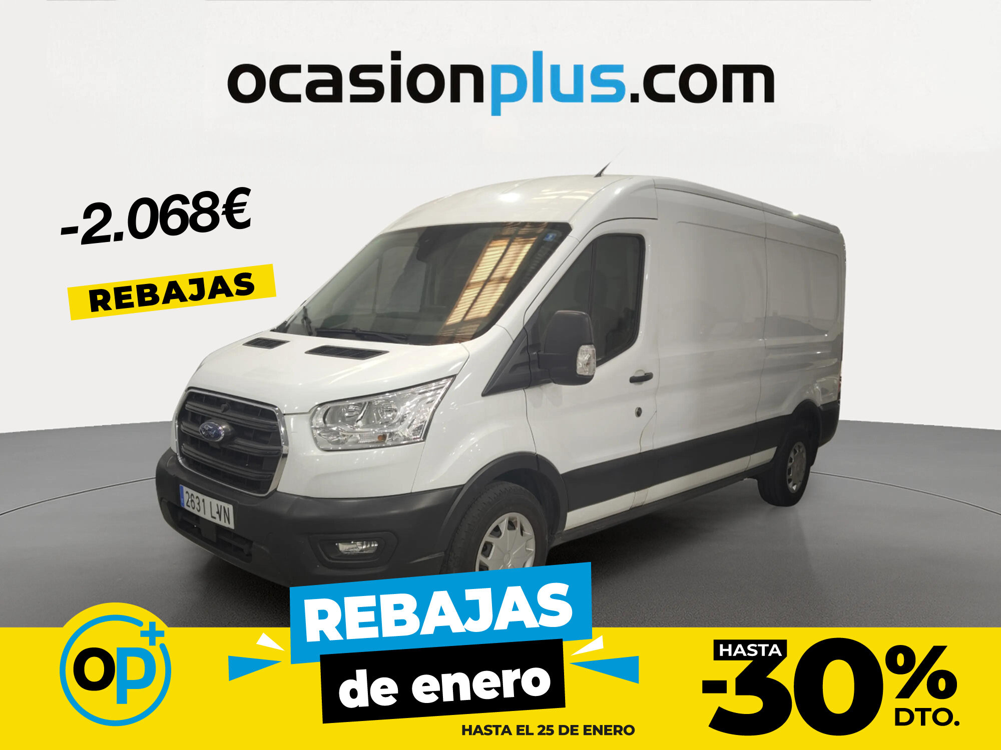 FORD Transit (Furgon 350 MHEV L3H2 Trend 96 kW (130 CV)) en Madrid