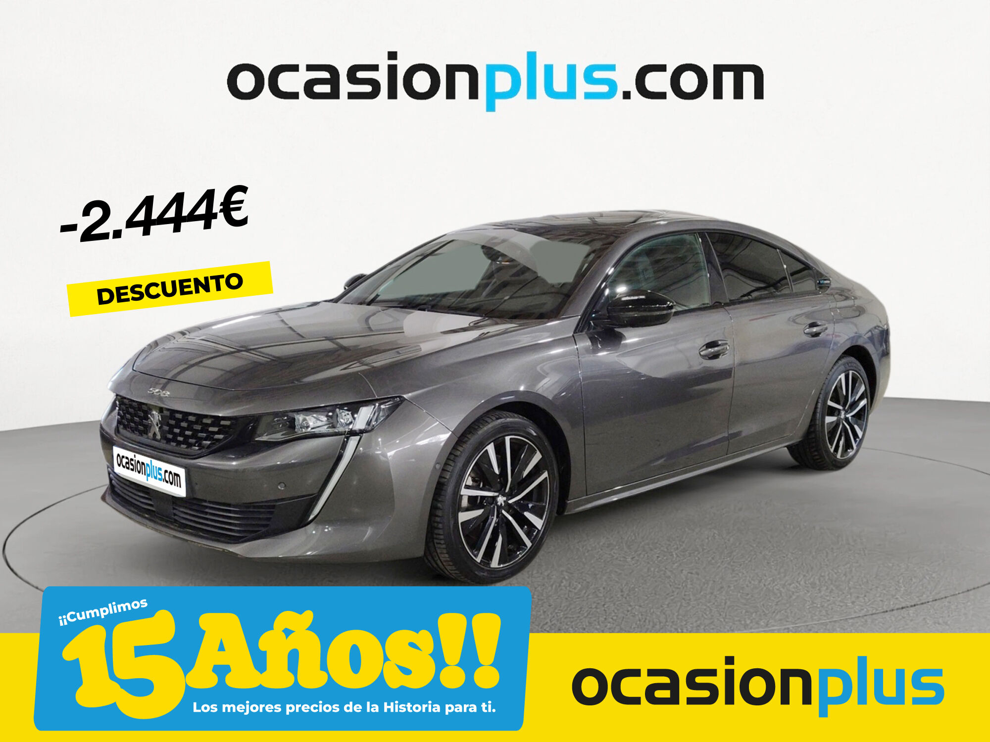 PEUGEOT 508 (Hybrid 225 GT e-EAT8 165 kW (225 CV)) en Madrid