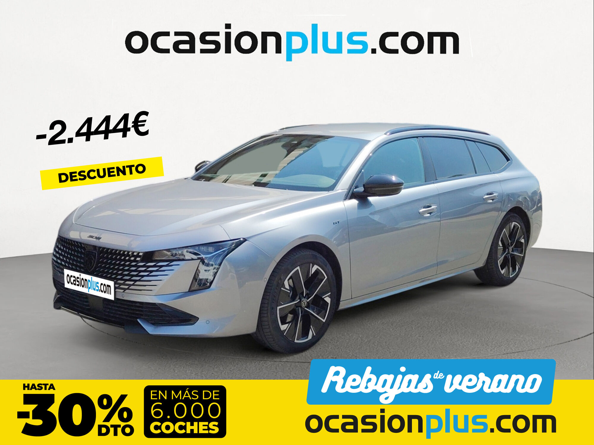 PEUGEOT 508 (Hybrid 225 GT e-EAT8 165 kW (225 CV)) en Madrid