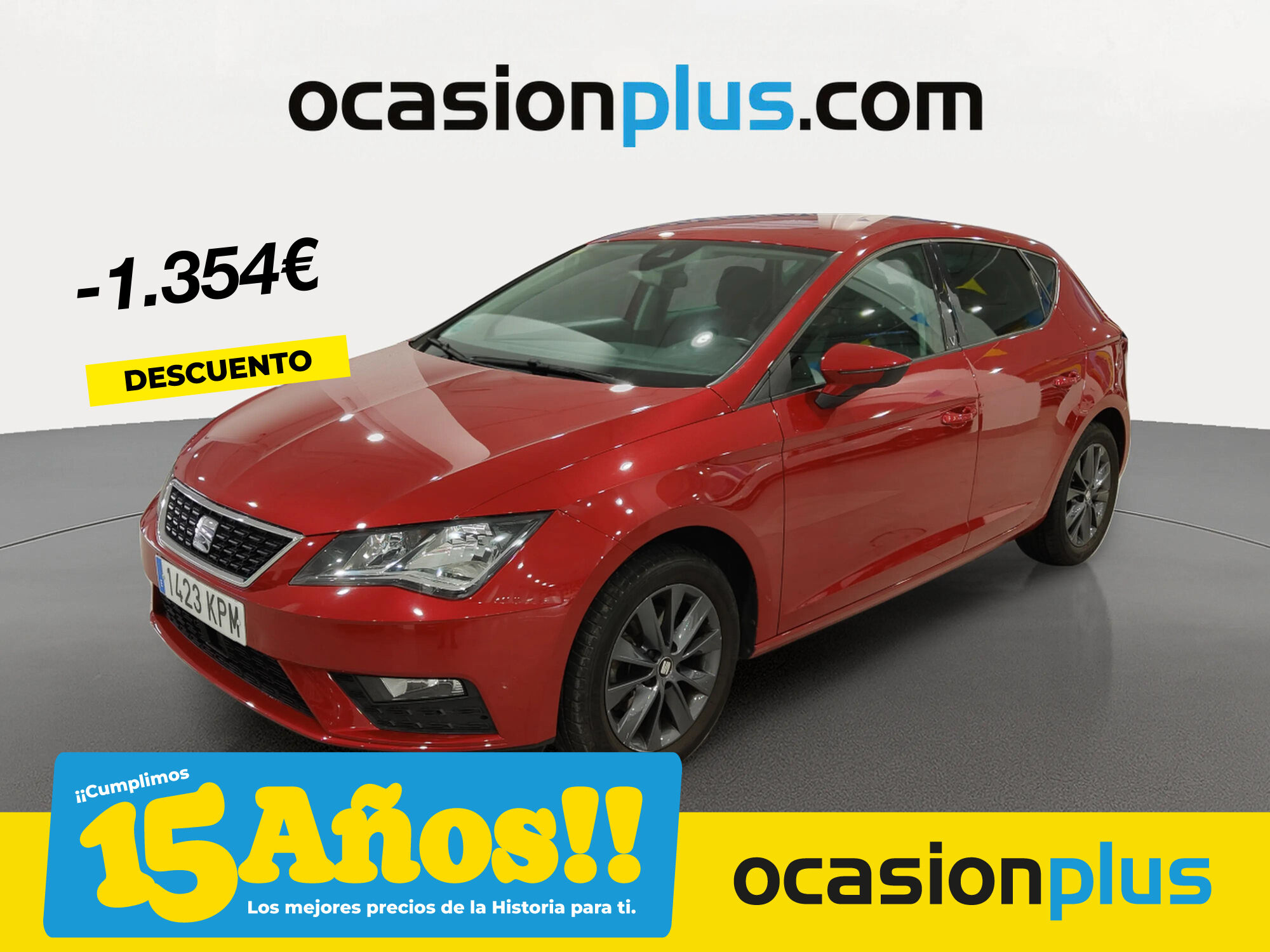 SEAT León (1.5 TSI S&S Style Visio Edition 96 kW (130 CV)) en Madrid