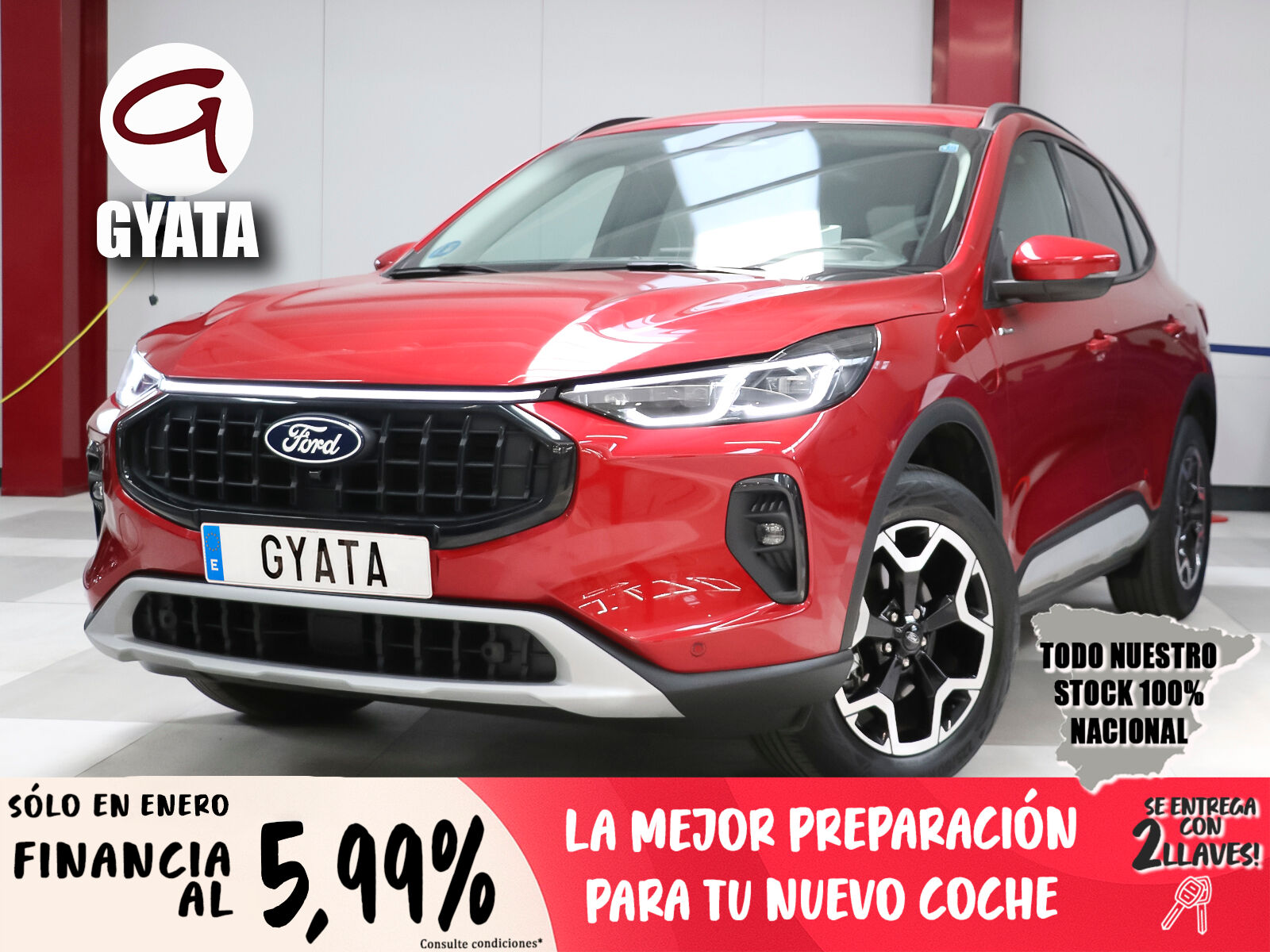 FORD Kuga (2.5 Duratec PHEV Active Auto 178 kW (243 CV)) en Madrid