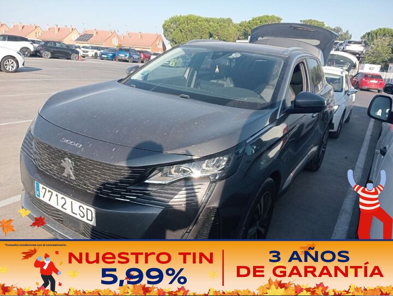 PEUGEOT 3008 (1.5 BlueHDi 96kW S&S Allure Pack EAT8) en Madrid