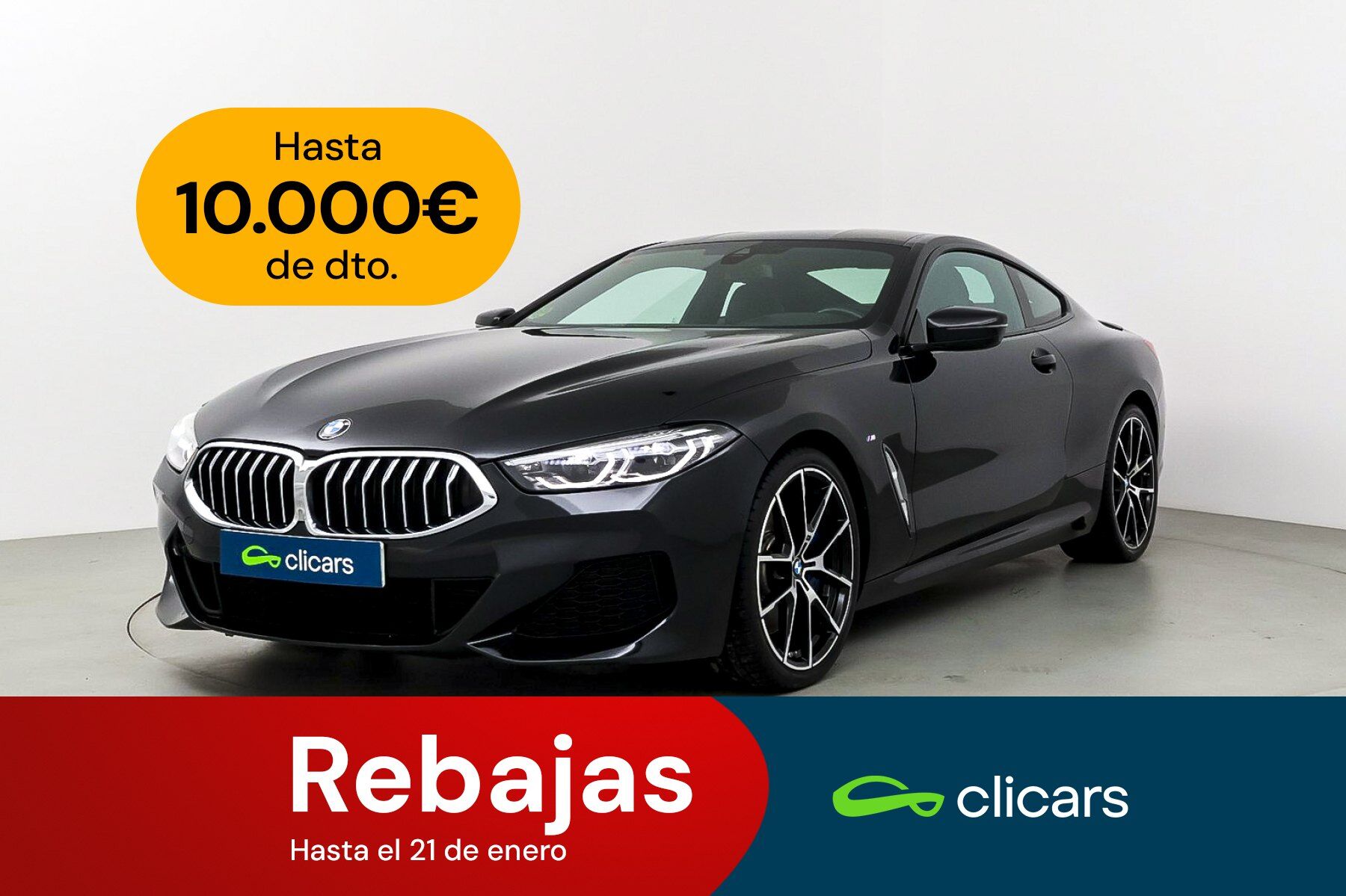 BMW Serie 8 (840d Coupé xDrive) en Madrid