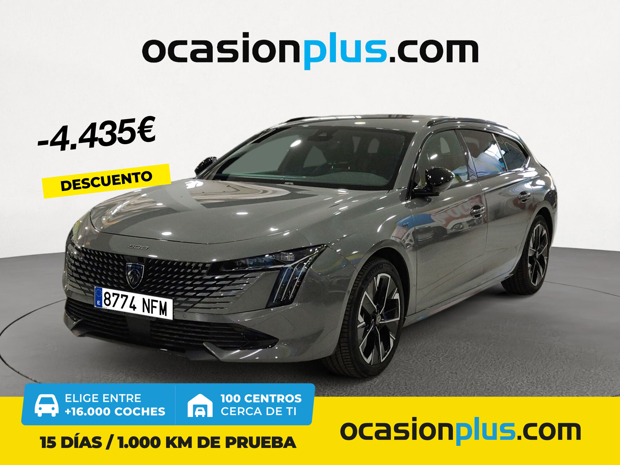 PEUGEOT 508 (BlueHDi 130 S&S GT EAT8 96 kW (130 CV)) en Madrid