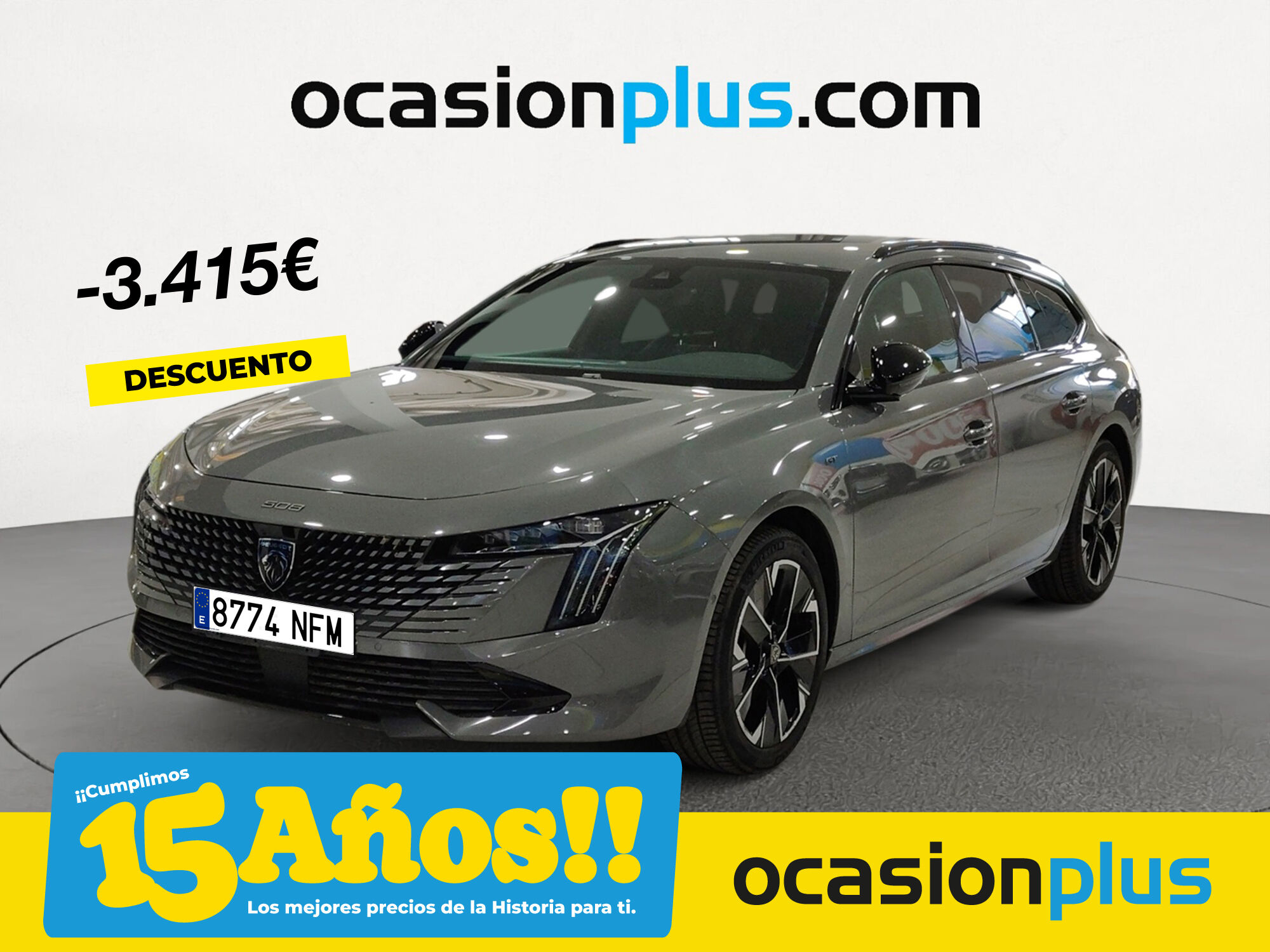 PEUGEOT 508 (BlueHDi 130 S&S GT EAT8 96 kW (130 CV)) en Madrid