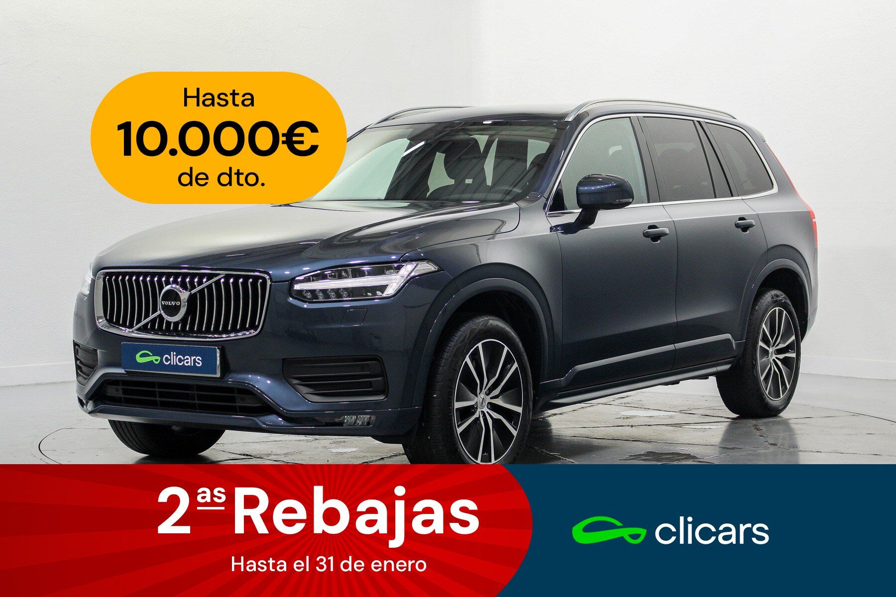 VOLVO XC90 (XC90 B5 Momentum Pro 7pl. AWD Aut.) en Madrid
