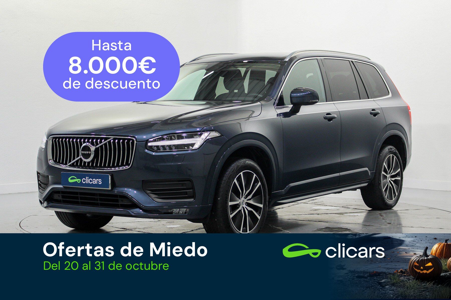 VOLVO XC90 (XC90 B5 Momentum Pro 7pl. AWD Aut.) en Madrid
