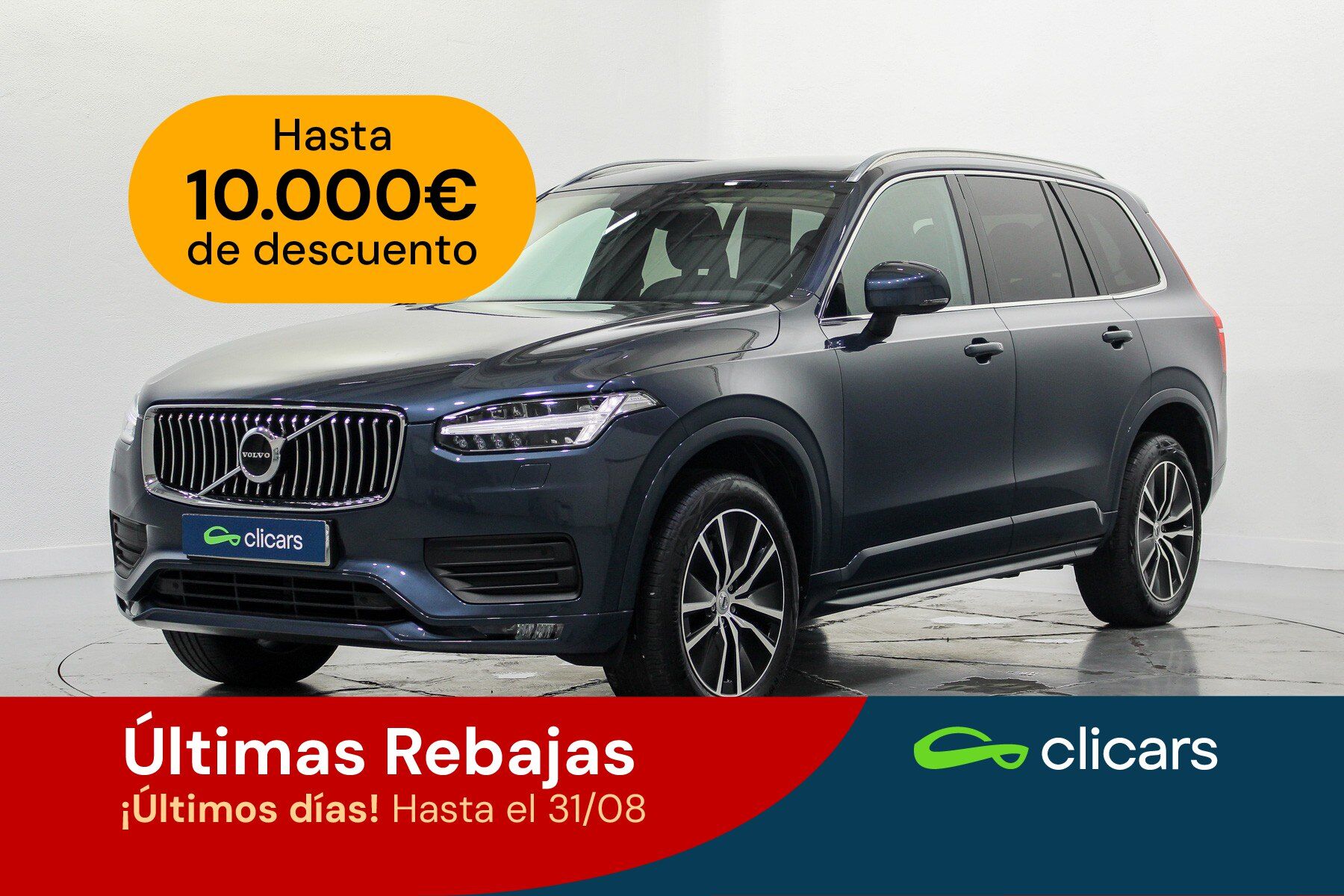 VOLVO XC90 (XC90 B5 Momentum Pro 7pl. AWD Aut.) en Madrid