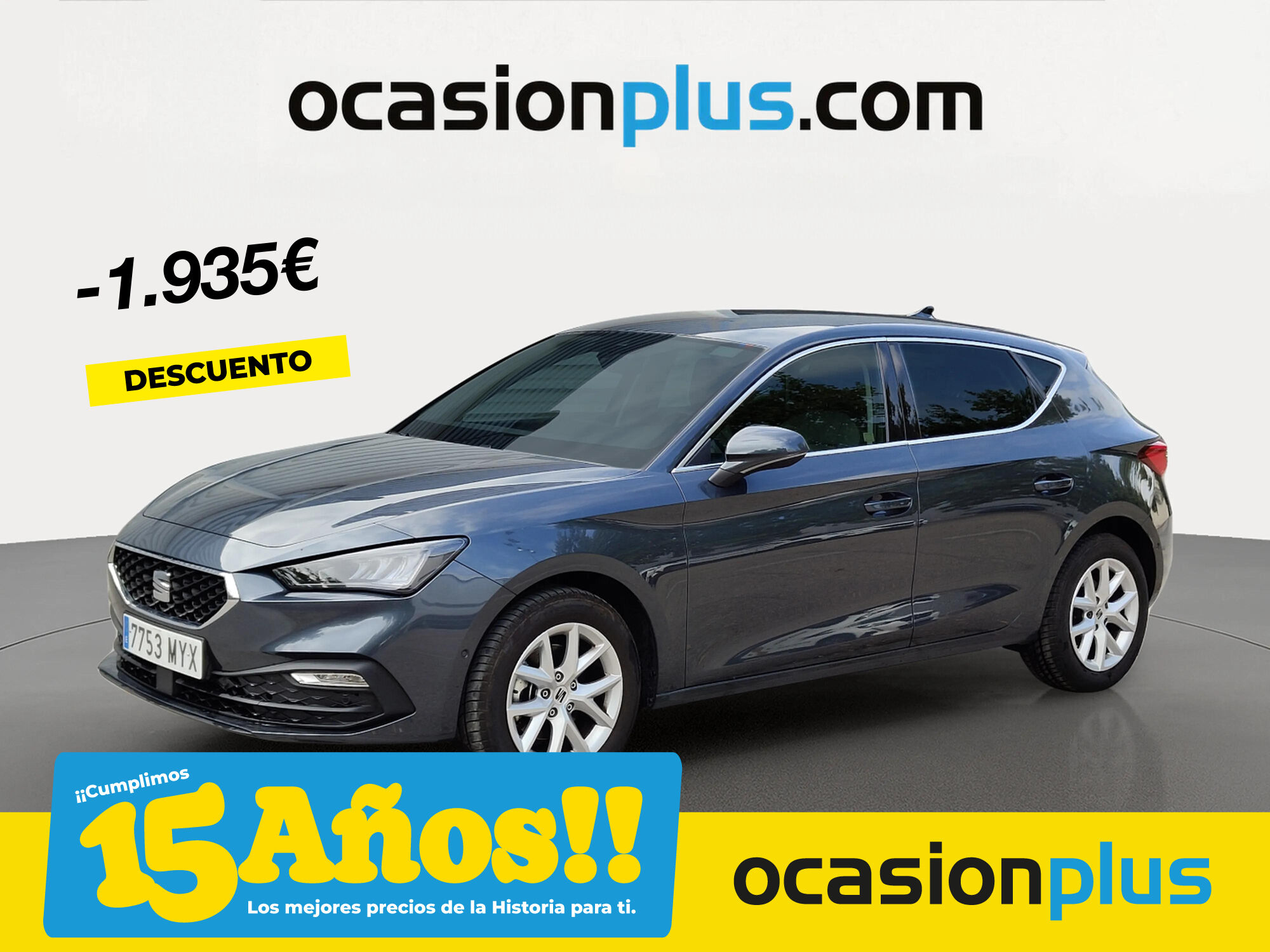 SEAT León (1.5 TSI S&S Style 25 Aniversario 85 kW (116 CV)) en Madrid