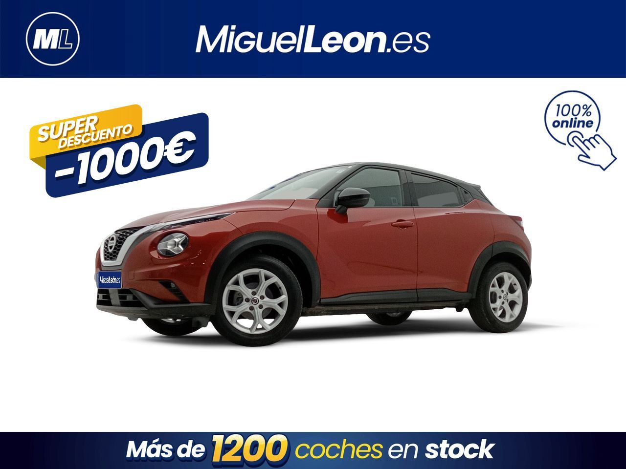 NISSAN Juke (DIG-T 84 kW (114 CV) 6M/T Acenta) en Palmas, Las