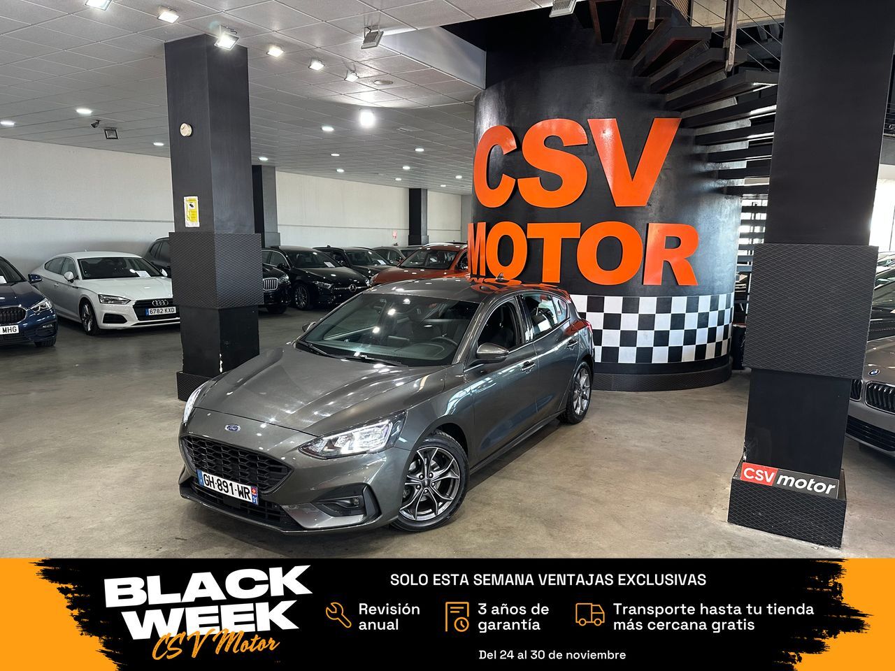 FORD Focus (1.5 Ecoblue 88kW ST-Line) en Madrid