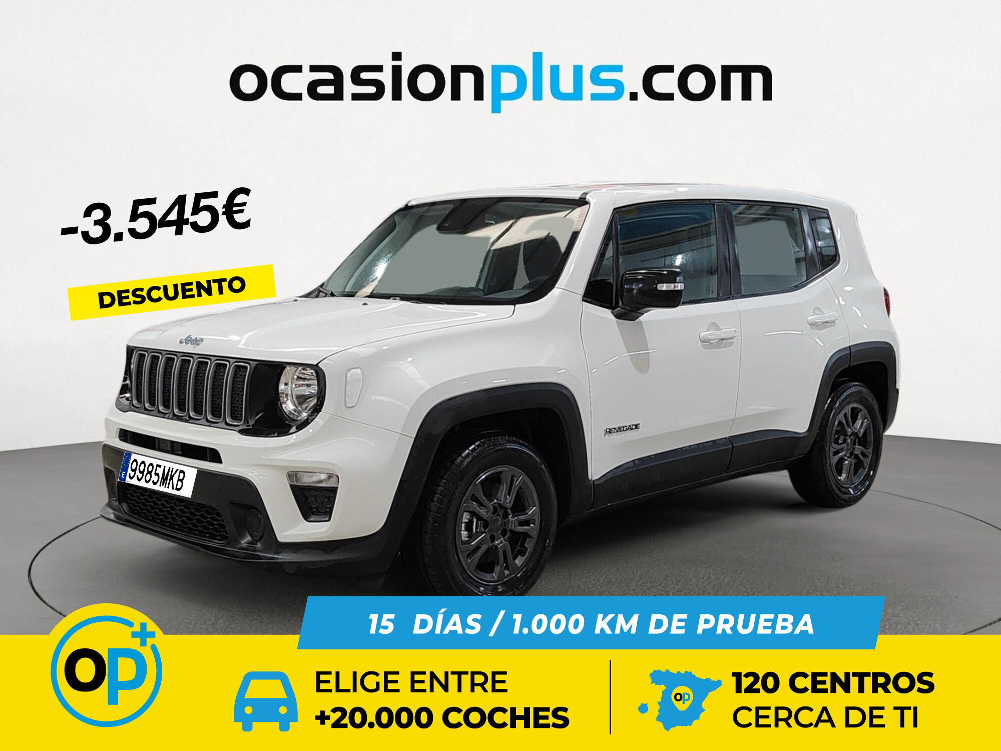 JEEP Renegade (eHybrid Longitude ATX 96 kW (130 CV)) en Madrid