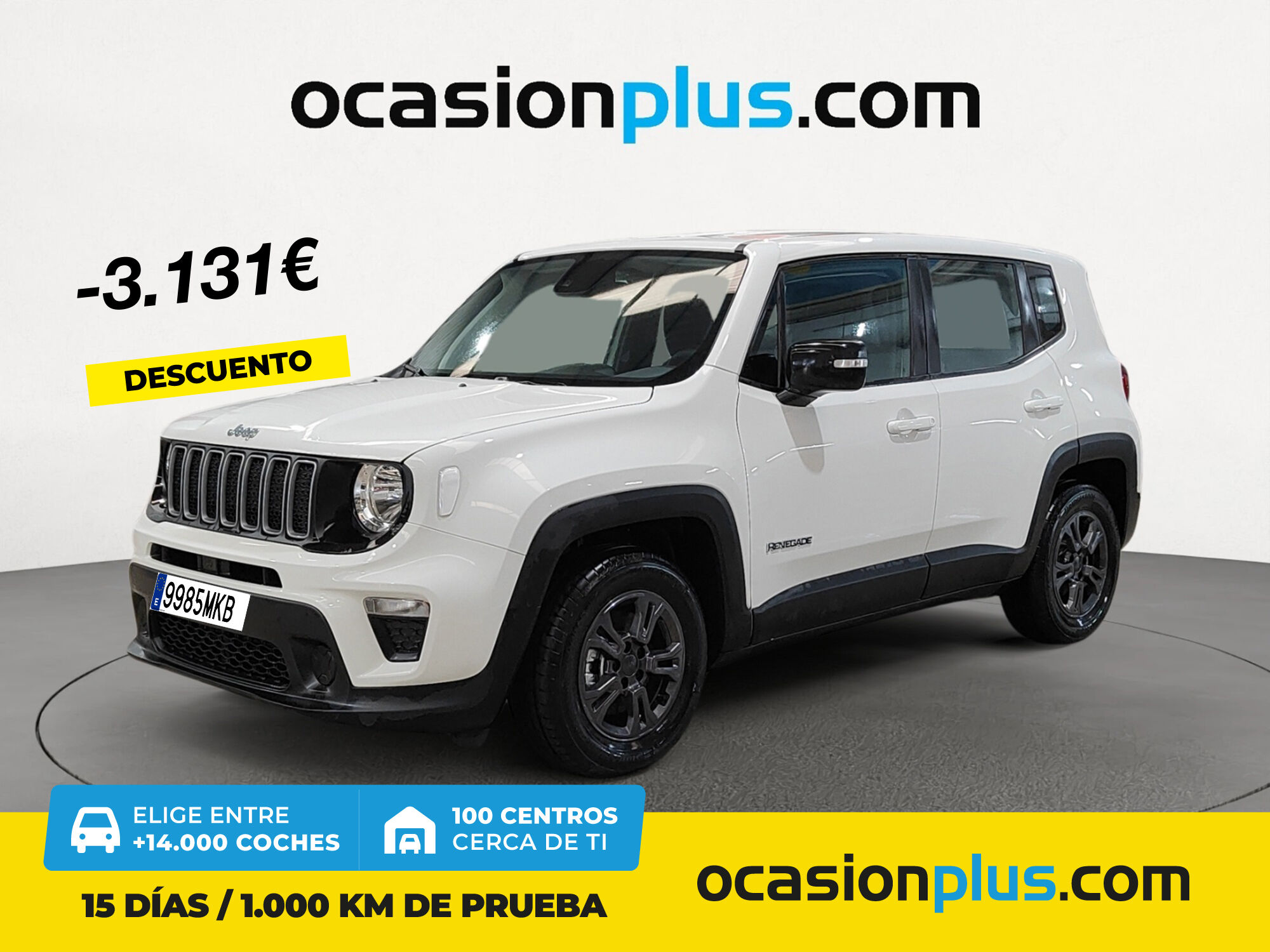 JEEP Renegade (eHybrid Longitude ATX 96 kW (130 CV)) en Madrid