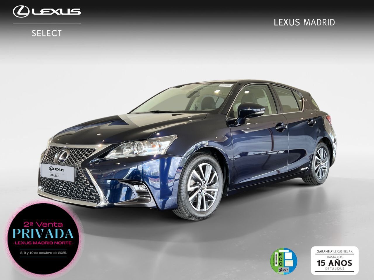 LEXUS CT (1.8 200h Business) en Madrid