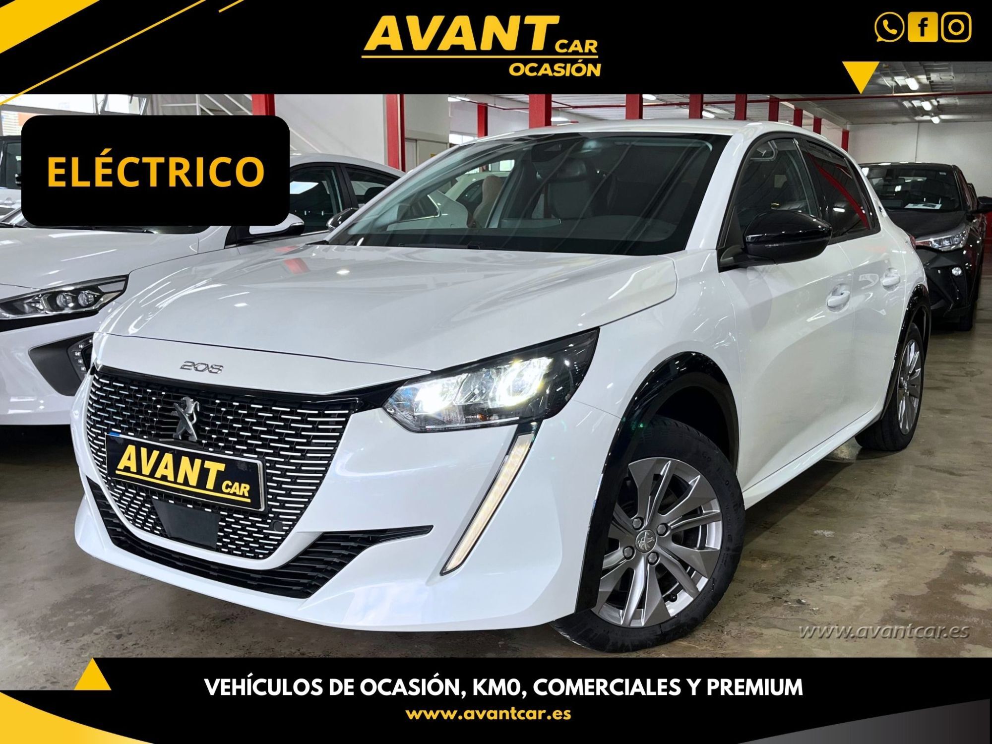 PEUGEOT 208 (Allure Pack Eléctrico 100kW) en Palmas, Las