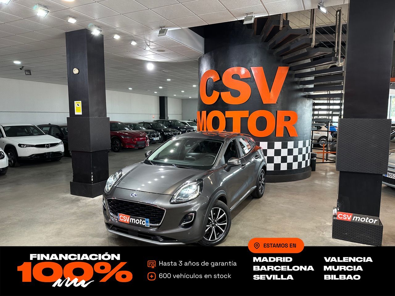 FORD Puma (1.0 EcoBoost 92kW (125cv) Titanium Auto) en Madrid