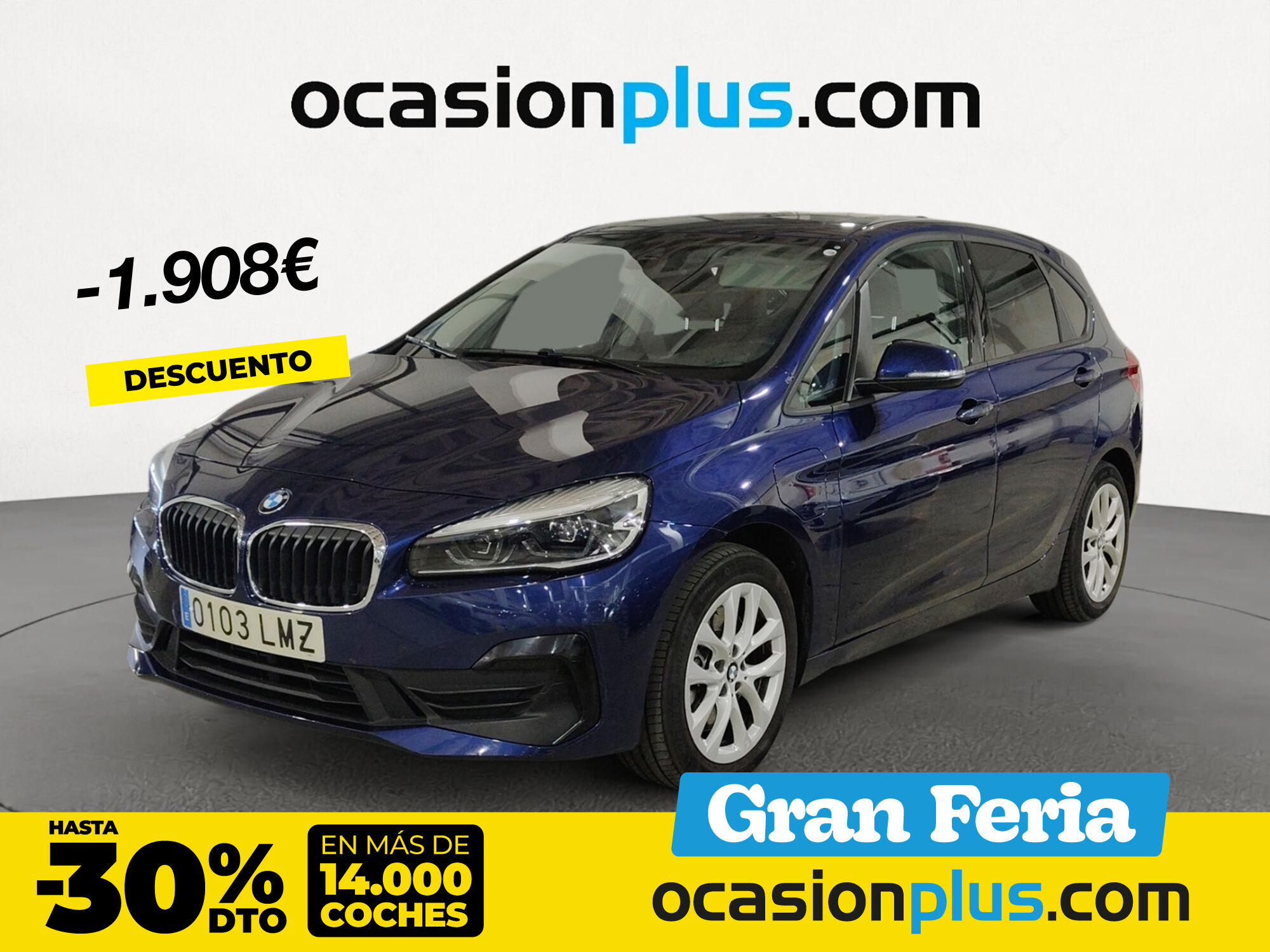 BMW Serie 2 (225xe iPerformance Active Tourer 165 kW (224 CV)) en Madrid