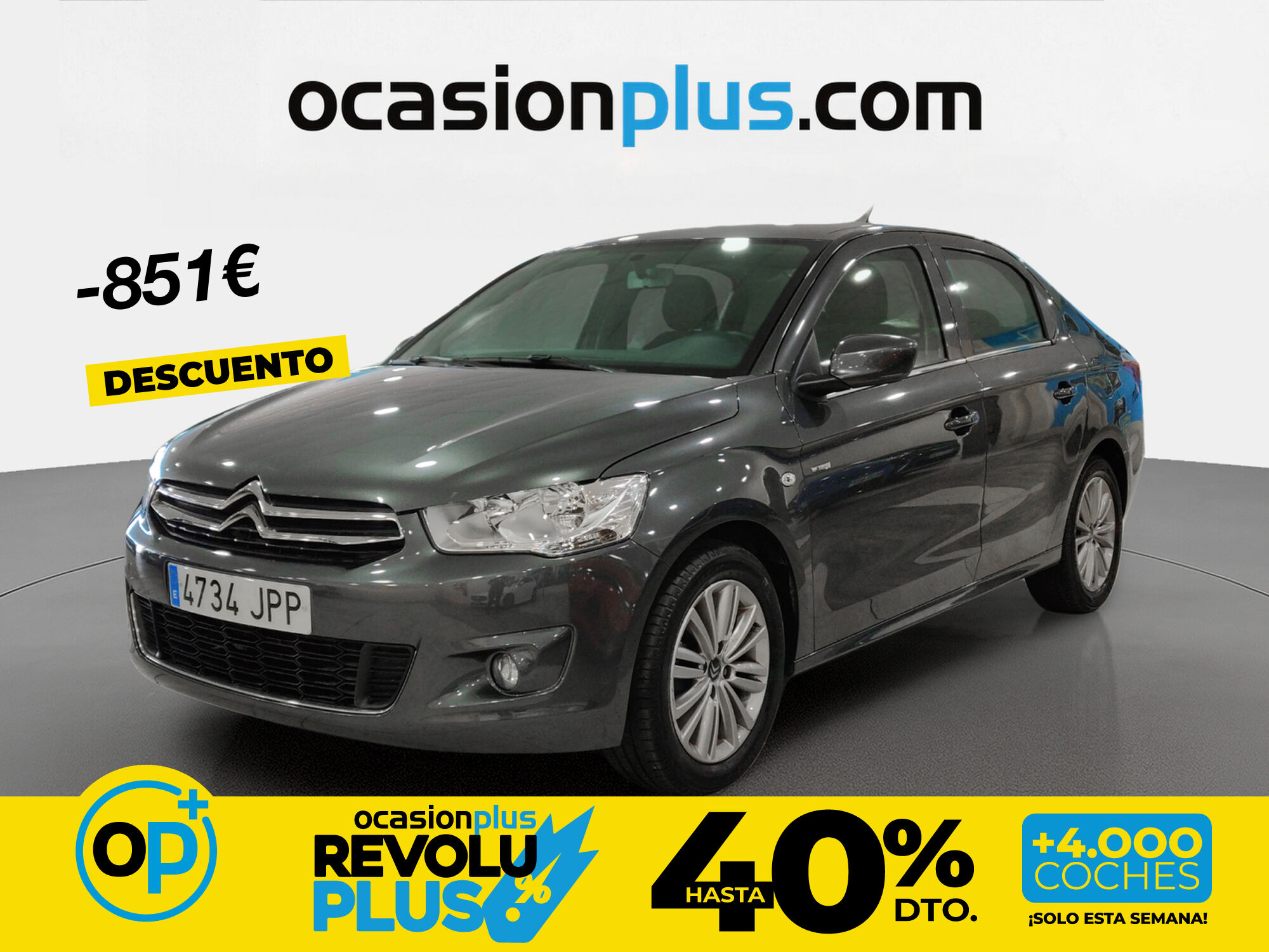 Foto del CITROEN C-Elysée 1.6BlueHDi Exclusive 100