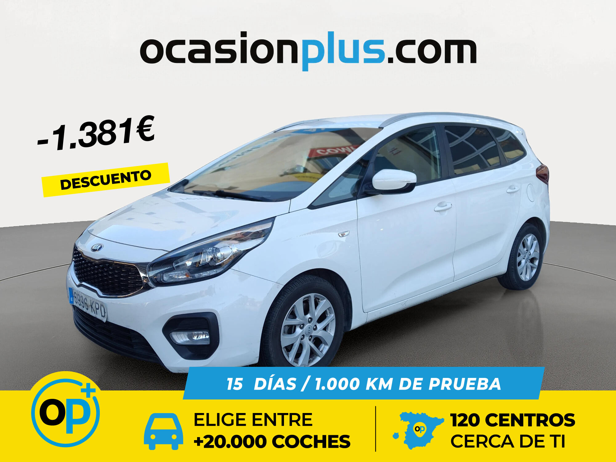 KIA Carens (1.7 CRDi VGT Concept Eco-Dynamics 85 kW (115 CV)) en Madrid