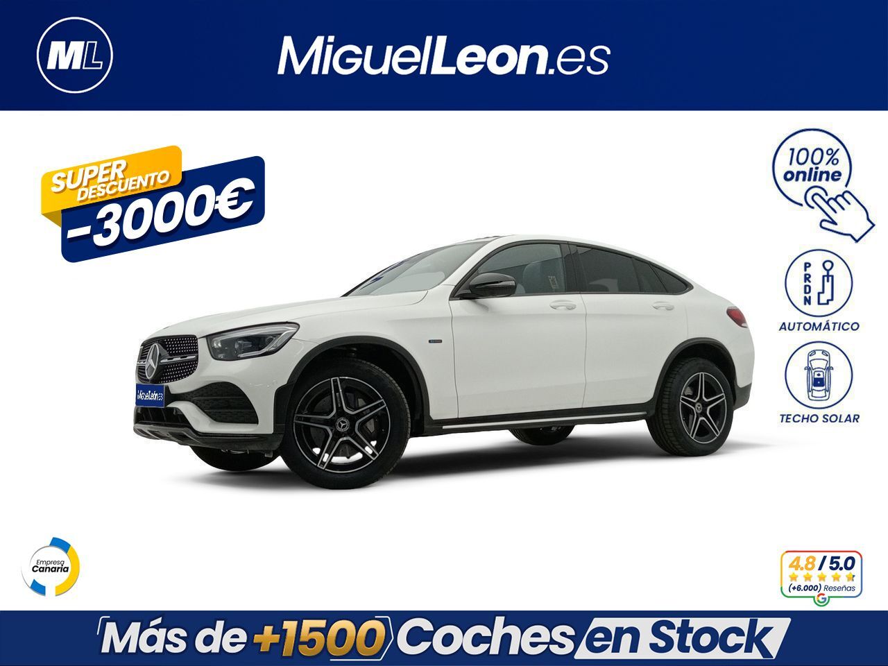 MERCEDES Clase GLC (GLC 300 de 4MATIC) en Palmas, Las