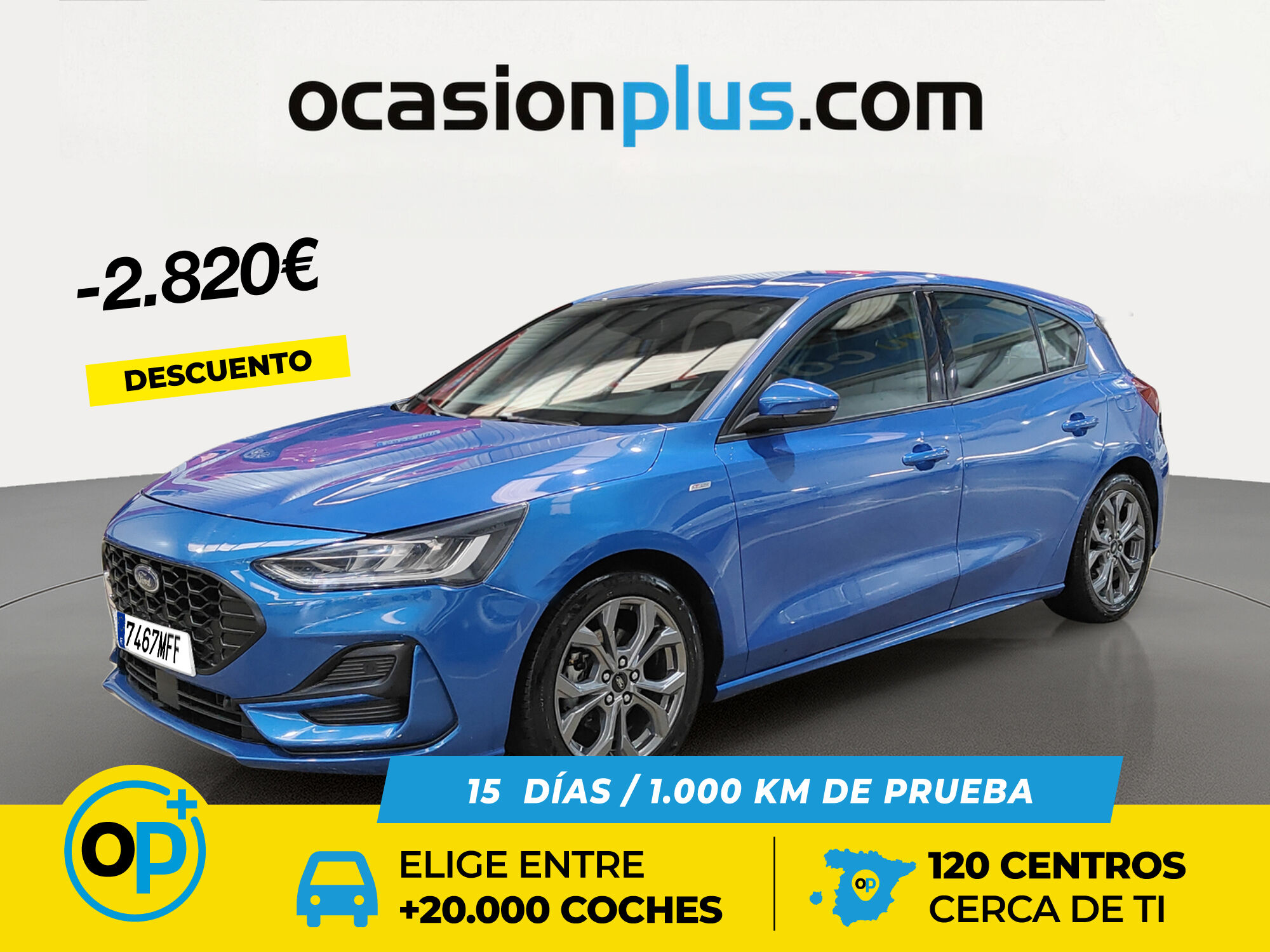 FORD Focus (1.0 Ecoboost MHEV ST-Line Auto 92 kW (125 CV)) en Madrid