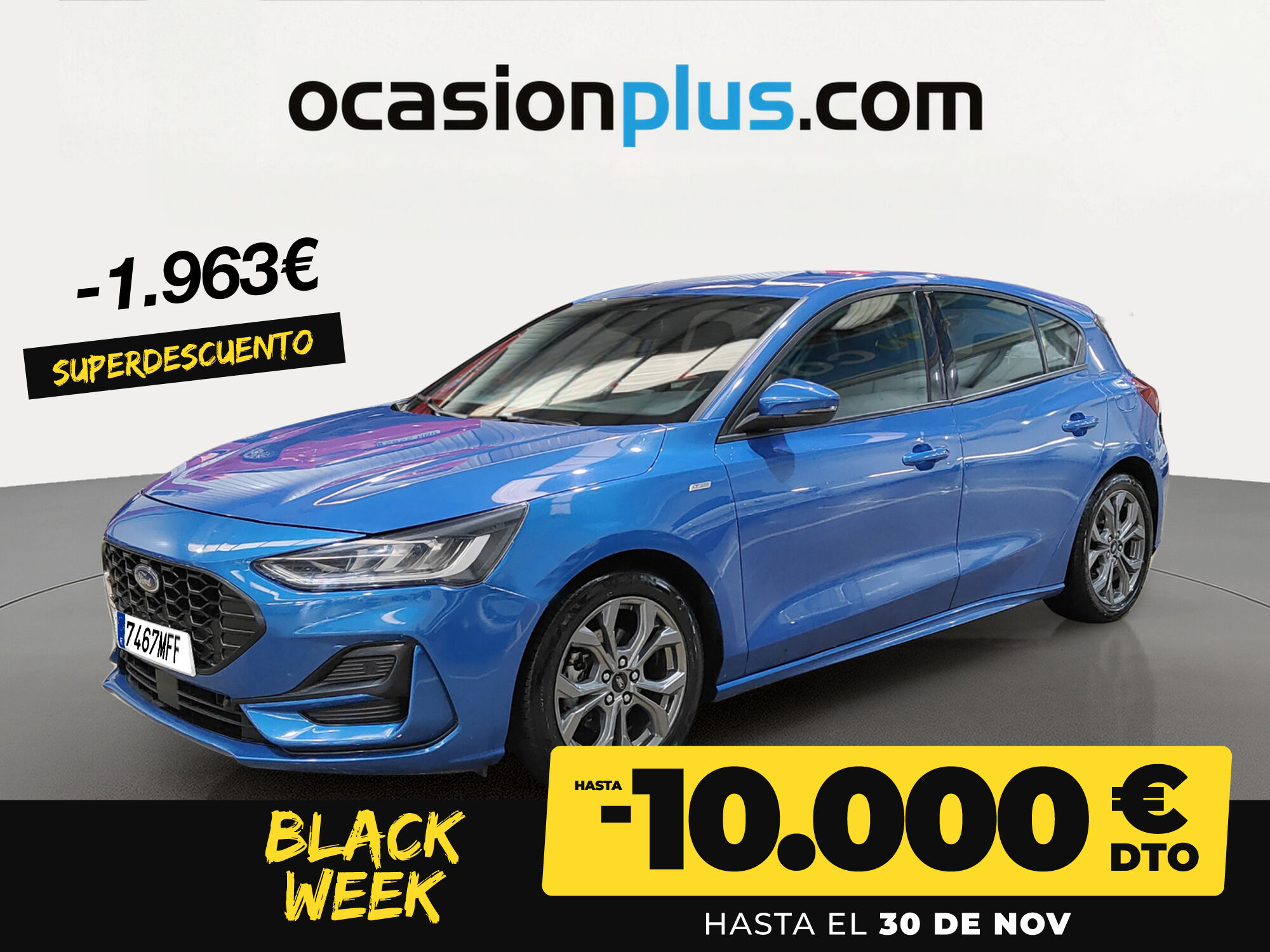 FORD Focus (1.0 Ecoboost MHEV ST-Line Auto 92 kW (125 CV)) en Madrid