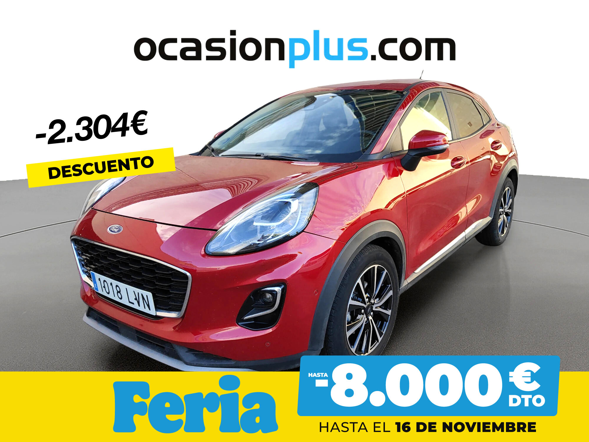 FORD Puma (1.0 EcoBoost MHEV Titanium 92 kW (125 CV)) en Madrid