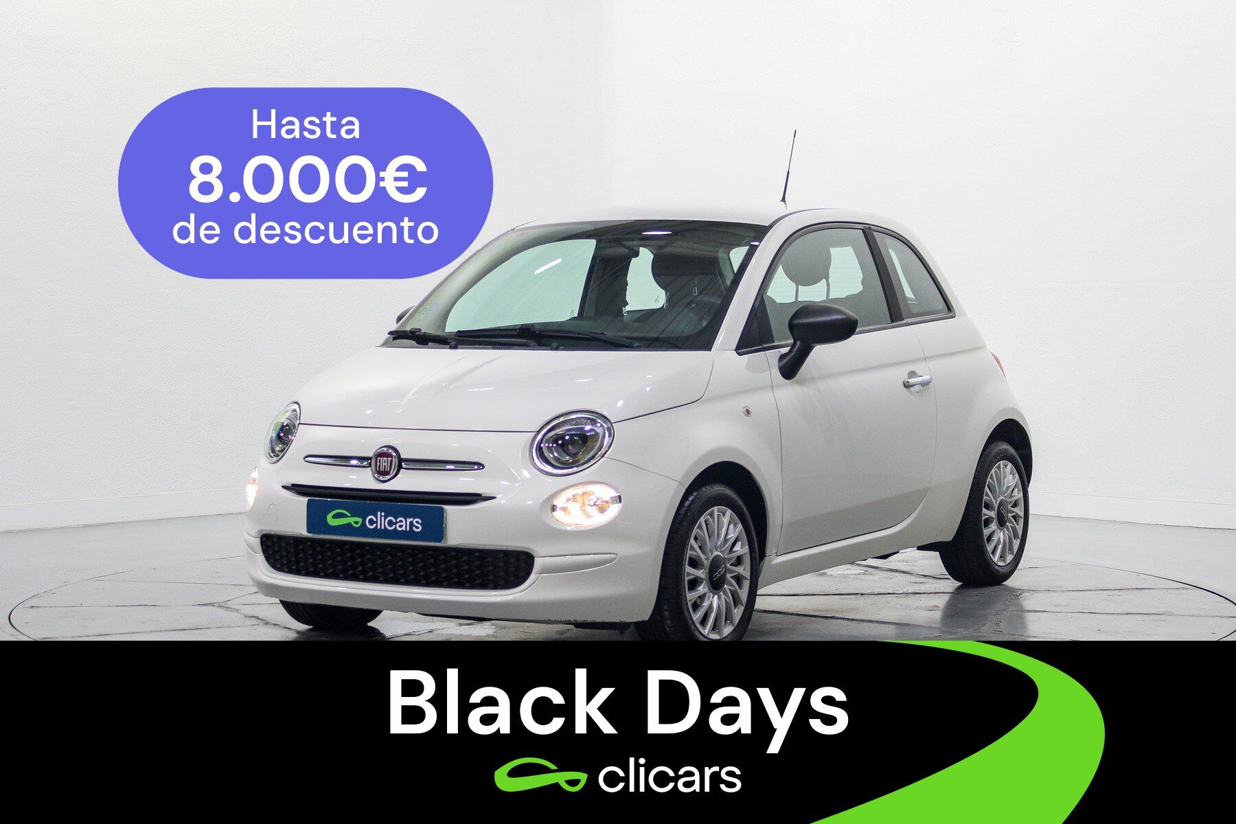 FIAT 500 (500 1.0 Hybrid Cult 52kW) en Madrid