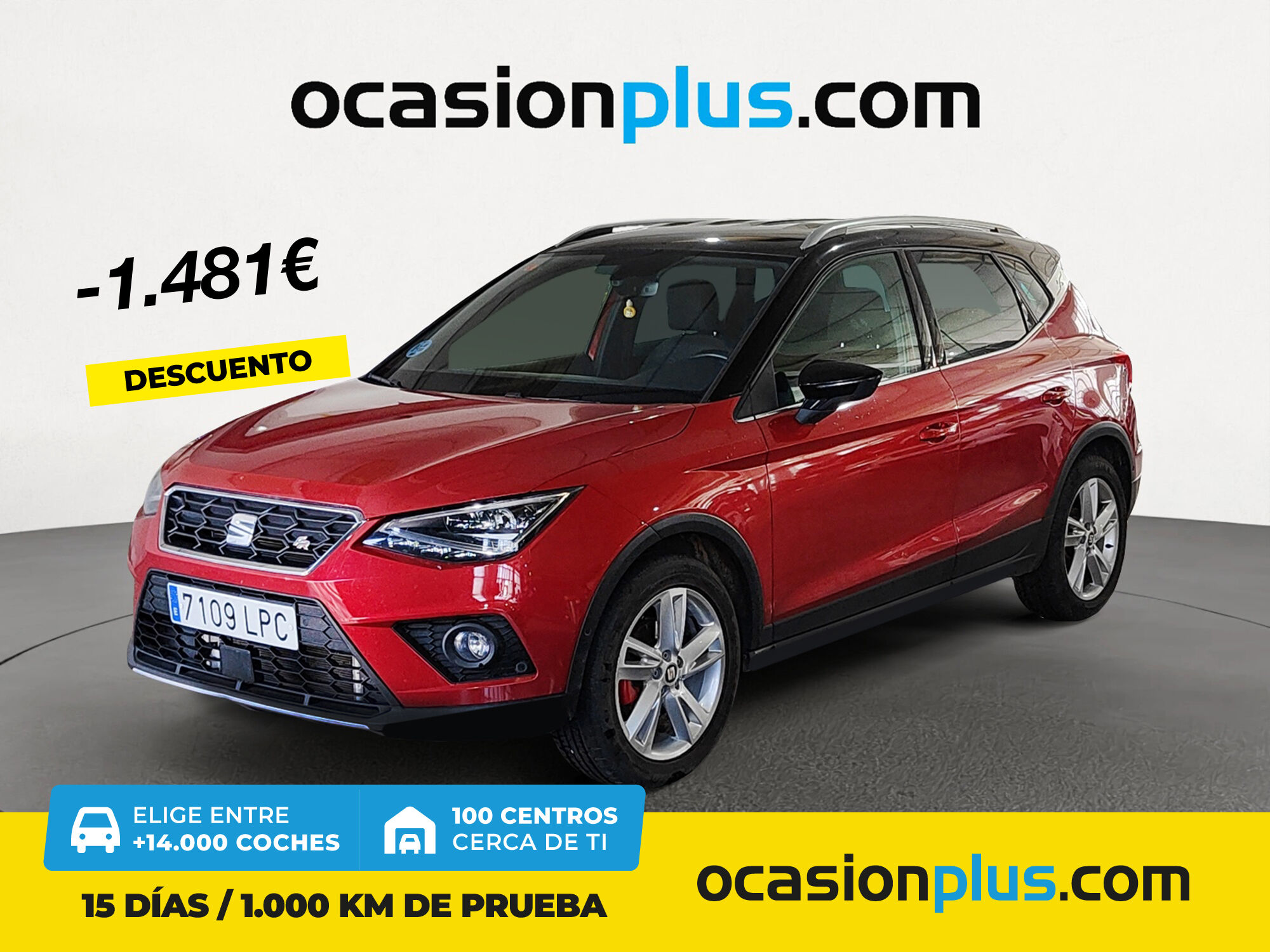 SEAT Arona (1.0 TSI FR Go2 81 kW (110 CV)) en Madrid