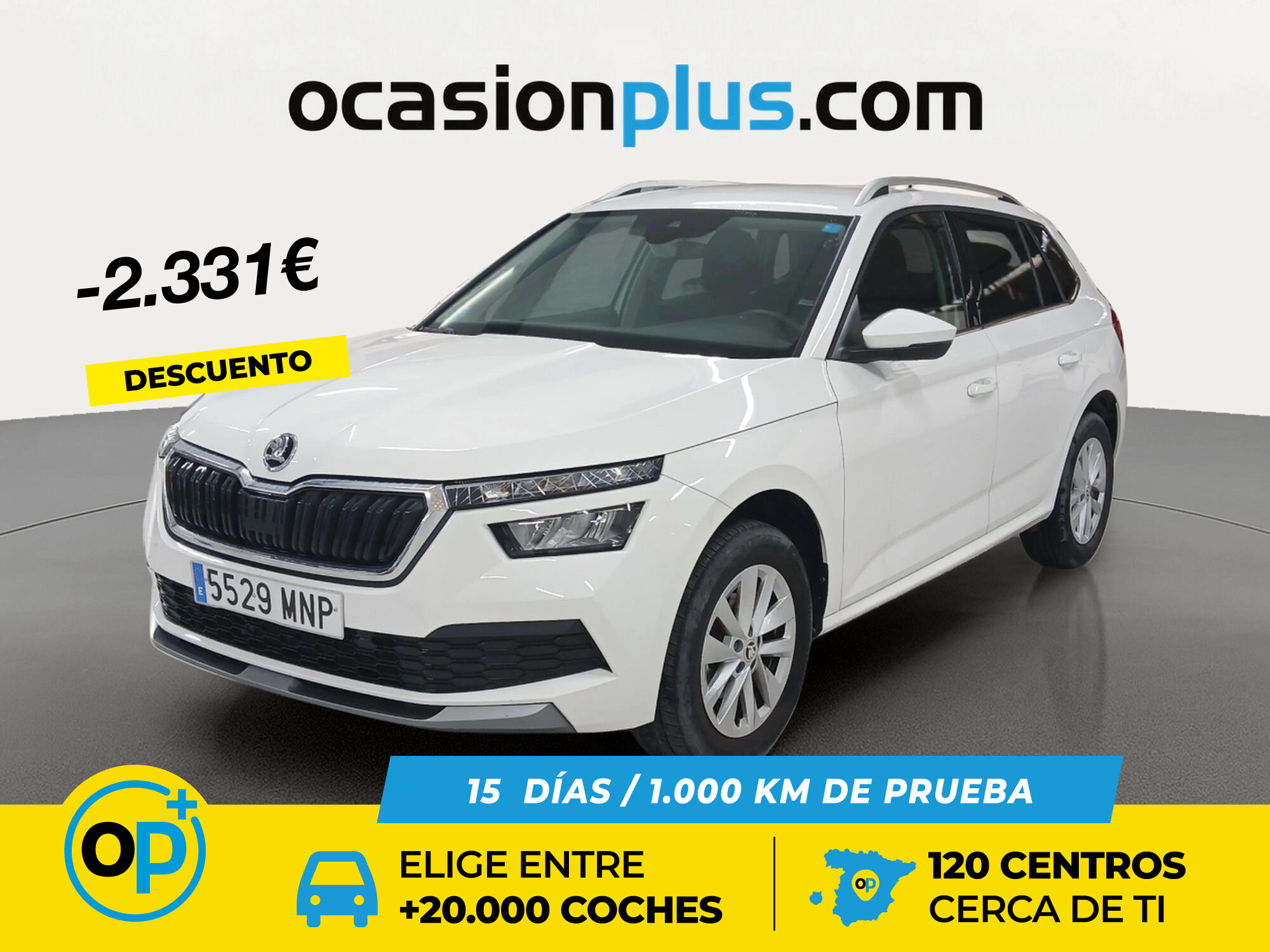 SKODA Kamiq (1.0 TSI Ambition 81 kW (110 CV)) en Madrid