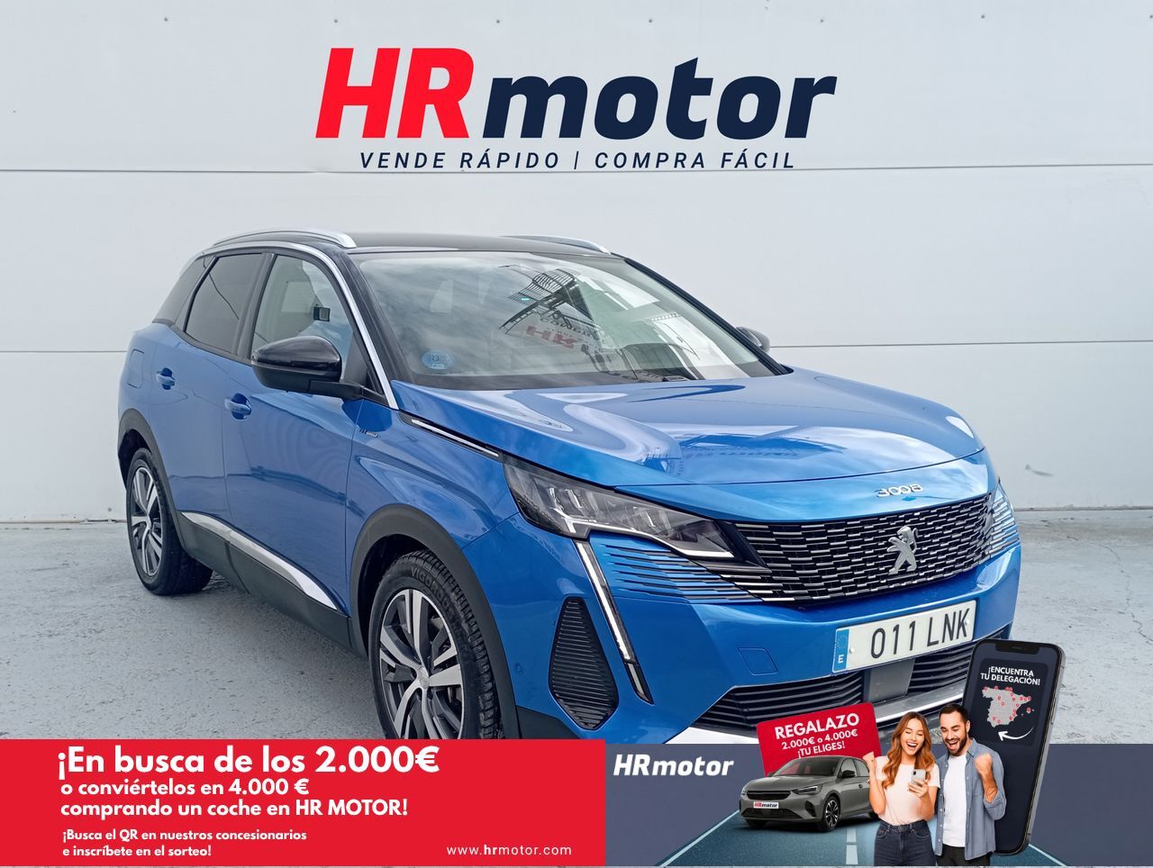 PEUGEOT 3008 (Hybrid Allure Pack) en Madrid