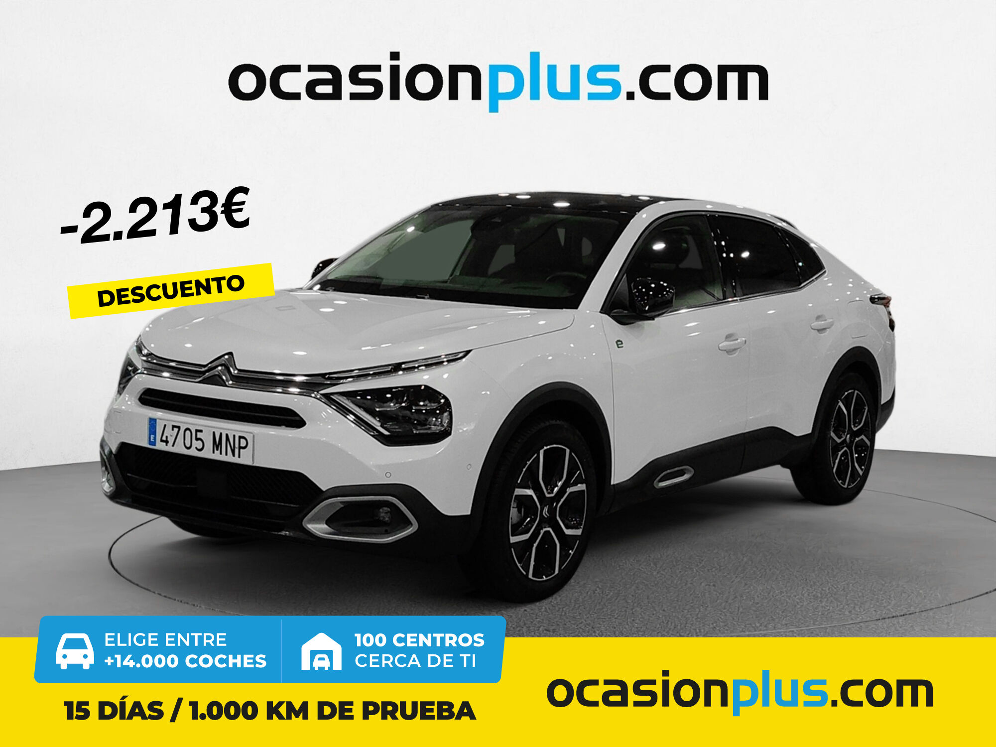 CITROEN C4 X (50KWh eléctrico Shine 100 kW (136 CV)) en Madrid