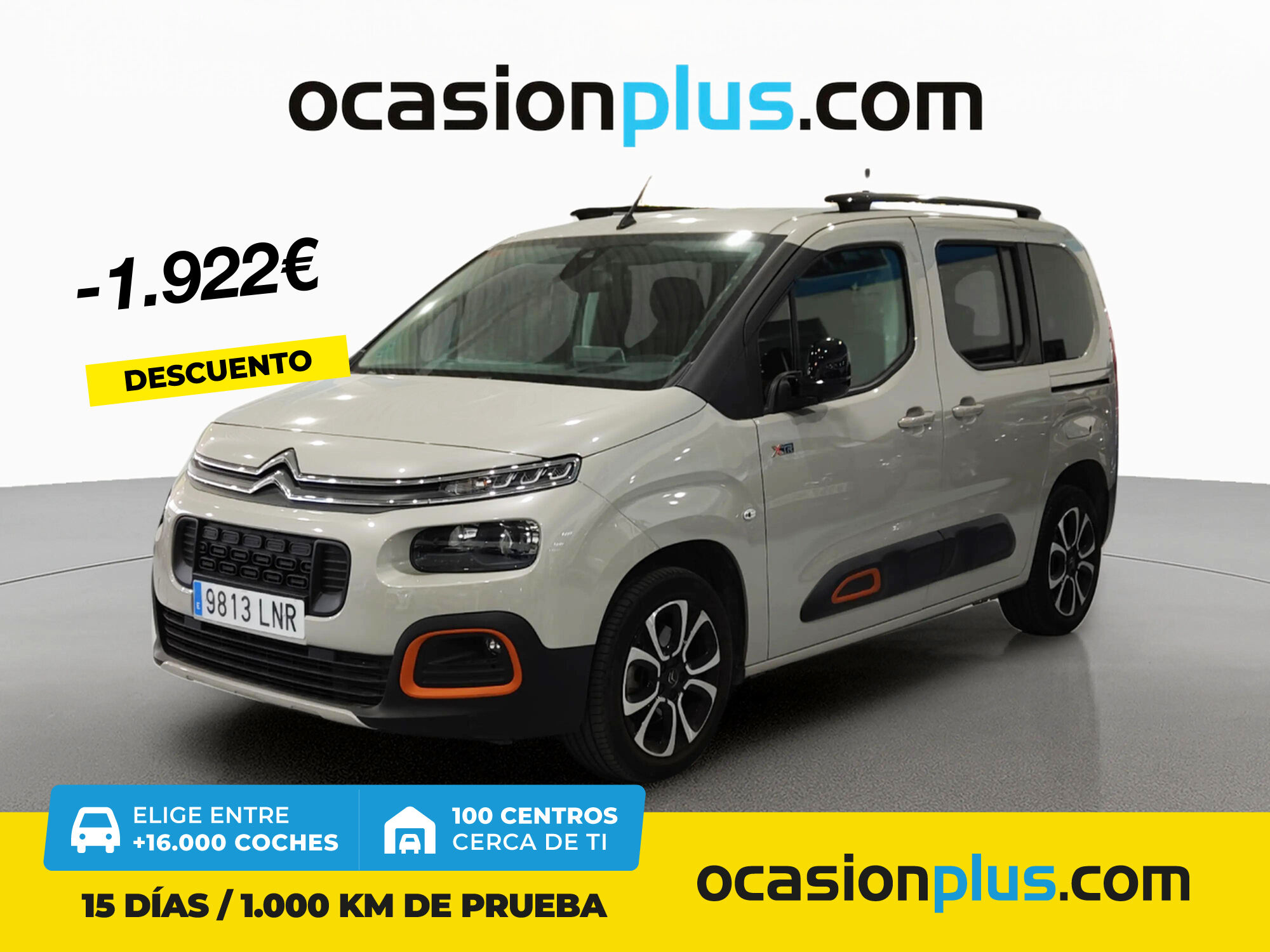 CITROEN Berlingo (BlueHDi 130 S&S Talla M Shine 96 kW (130 CV)) en Madrid