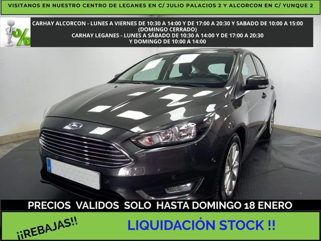 FORD Focus (BERLINE TITANIUM 1.0 ECOBOOST 125CV BVM6) en Madrid