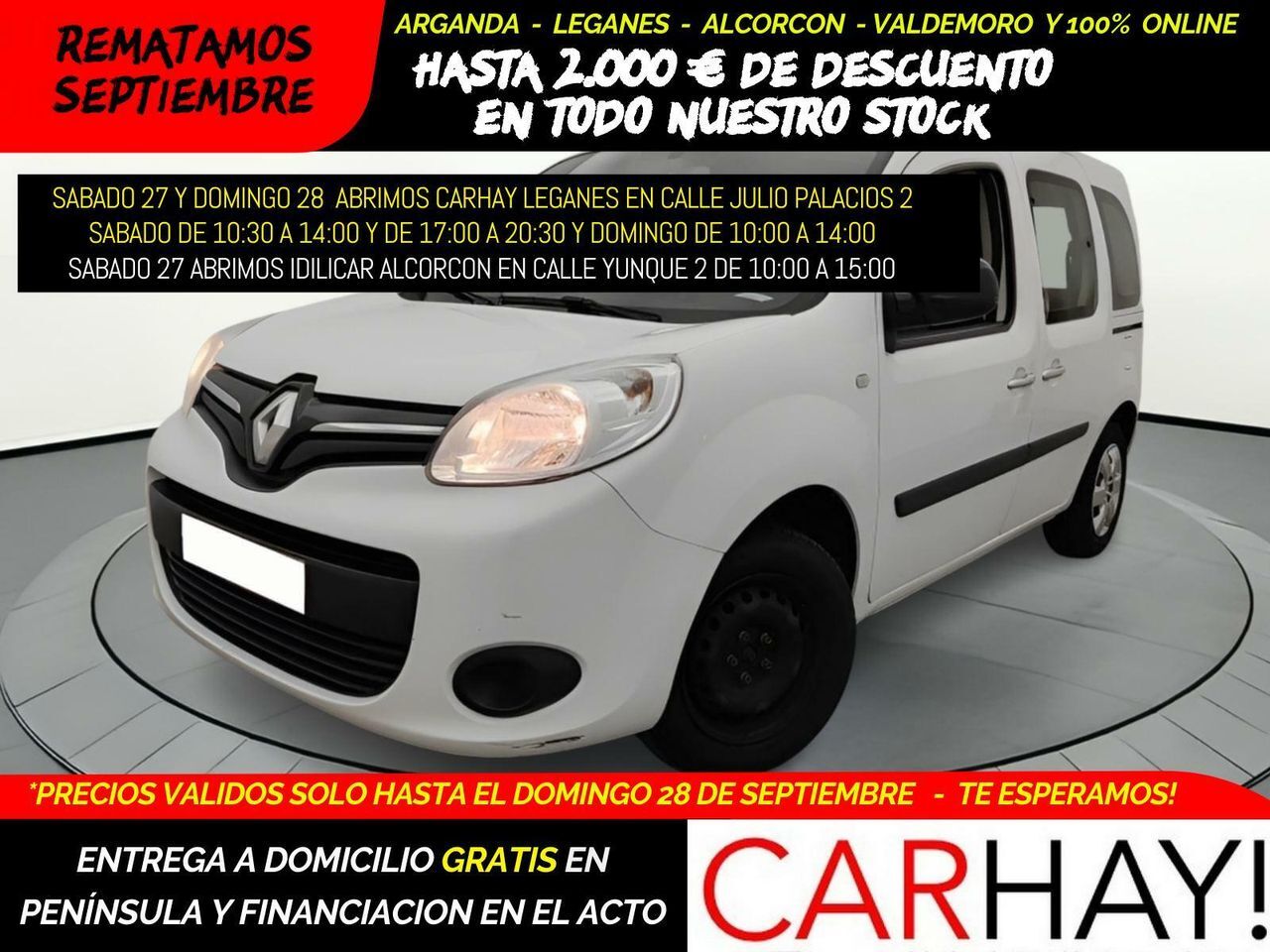 RENAULT Kangoo (ENERGY DCI 75 ZEN 5D) en Madrid