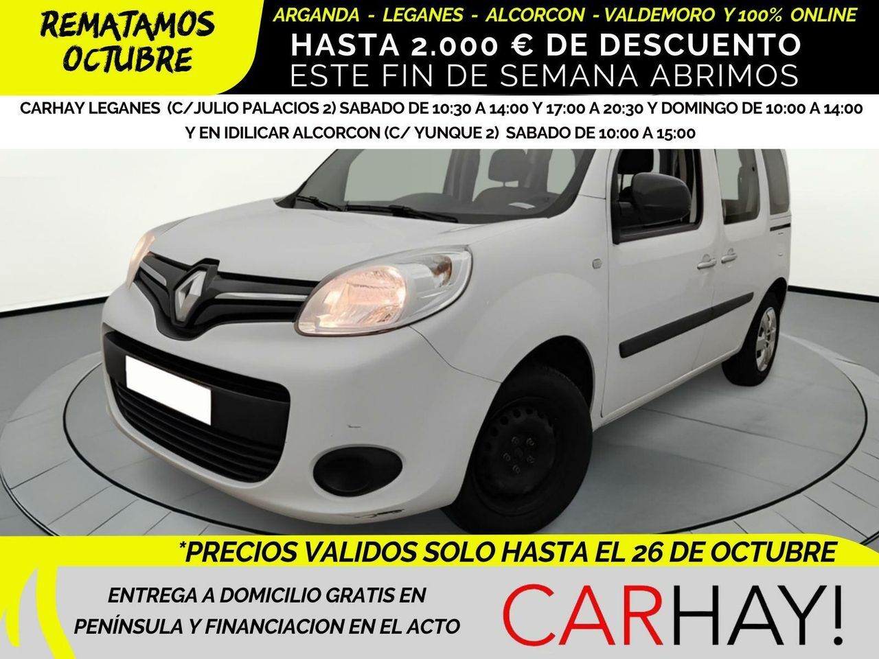 RENAULT Kangoo (ENERGY DCI 75 ZEN 5D) en Madrid