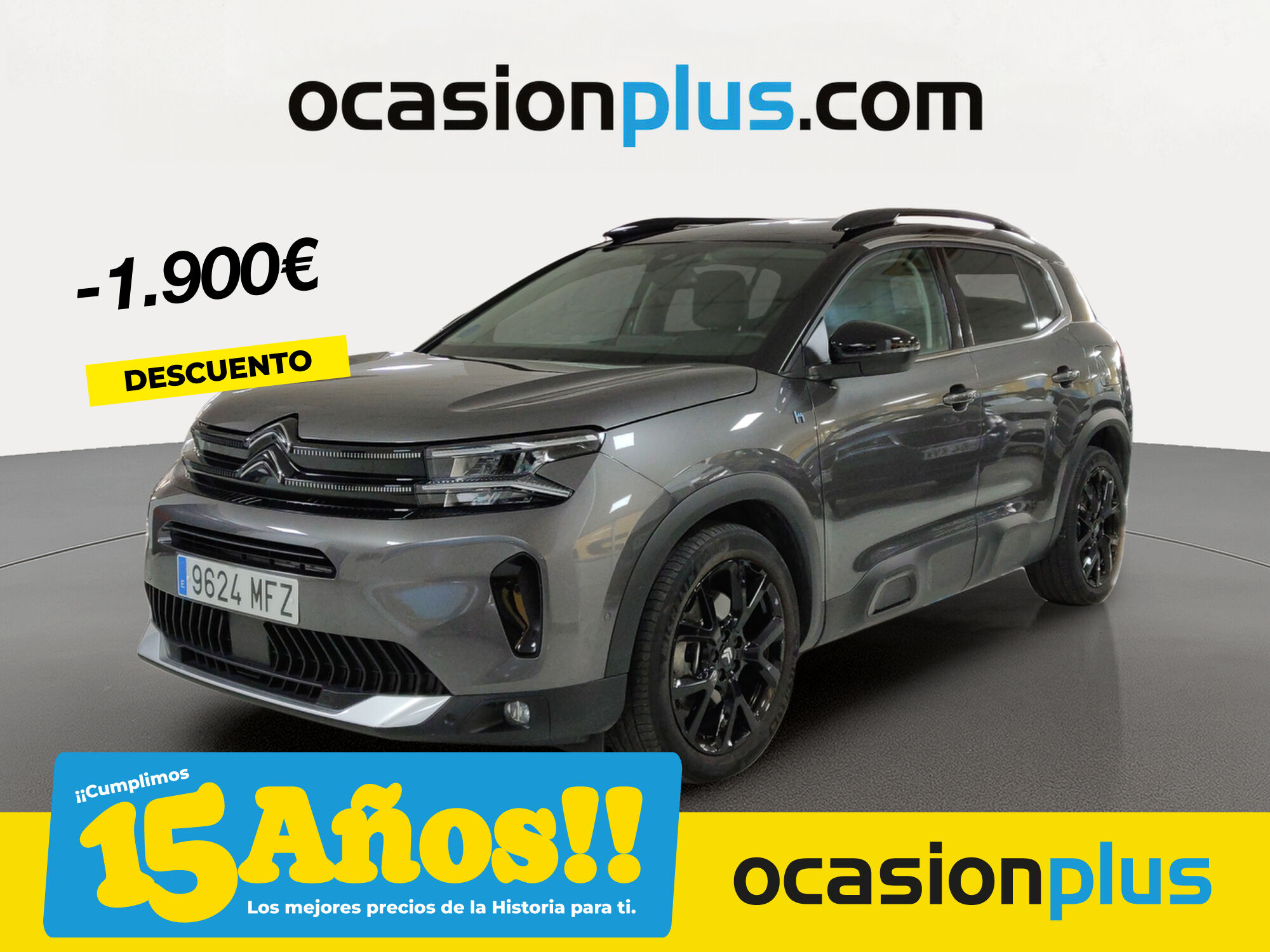 CITROEN C5 Aircross (Hybrid 225 Shine Pack e-EAT8 165 kW (225 CV)) en Madri