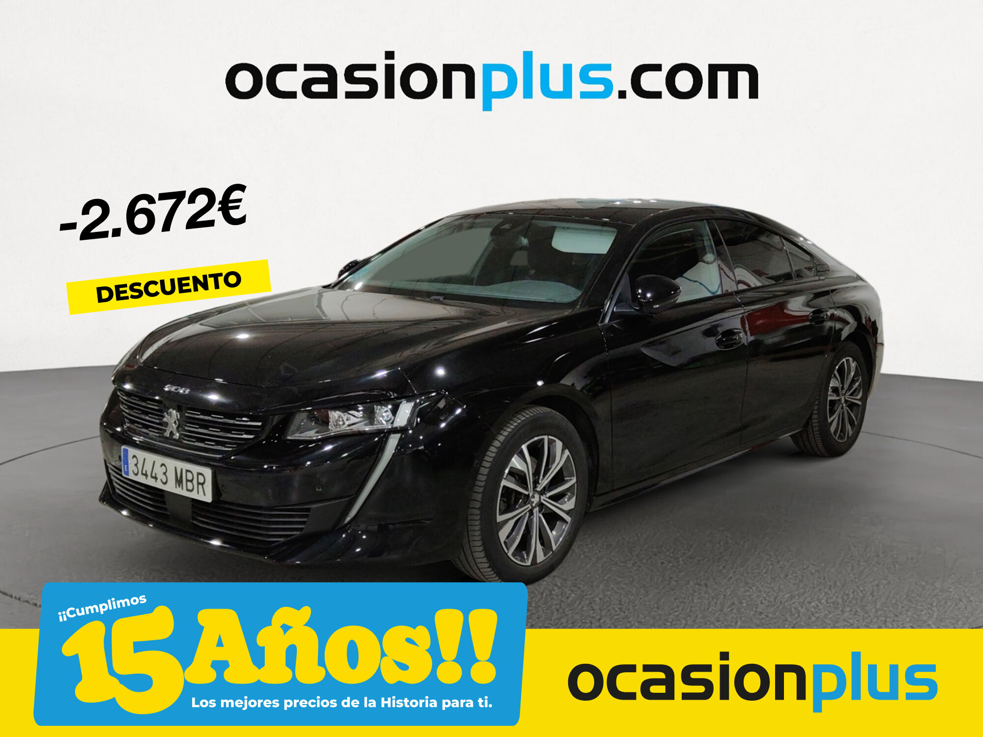 PEUGEOT 508 (BlueHDI 130 S&S Allure Pack EAT8 96 kW (130 CV)) en Madrid
