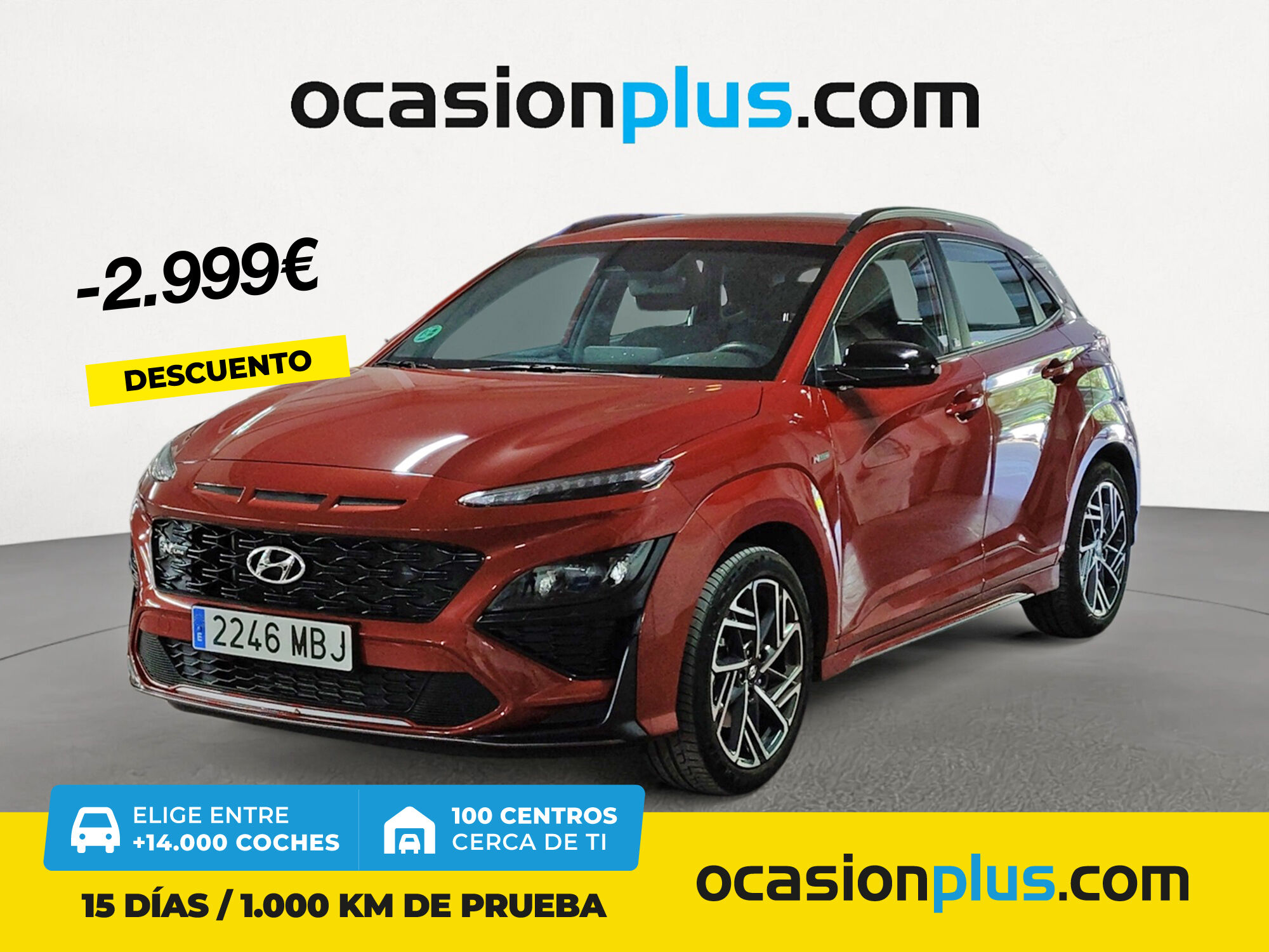 HYUNDAI Kona (1.0 TGDi N Line 30 Aniversario 4x2 88 kW (120 CV)) en Madrid