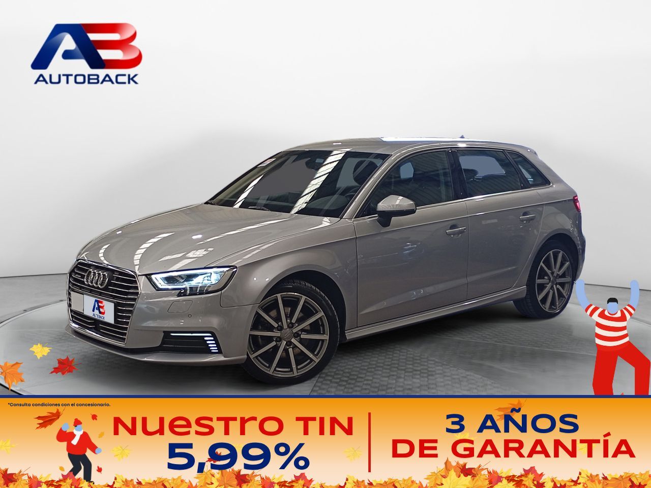 AUDI A3 (Sportback Design 40 e-tron 150kW S tron) en Madrid