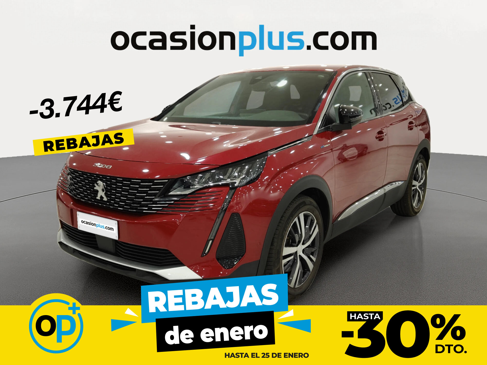 PEUGEOT 3008 (Hybrid 300 Allure Pack e-EAT8 221 kW (300 CV)) en Madrid