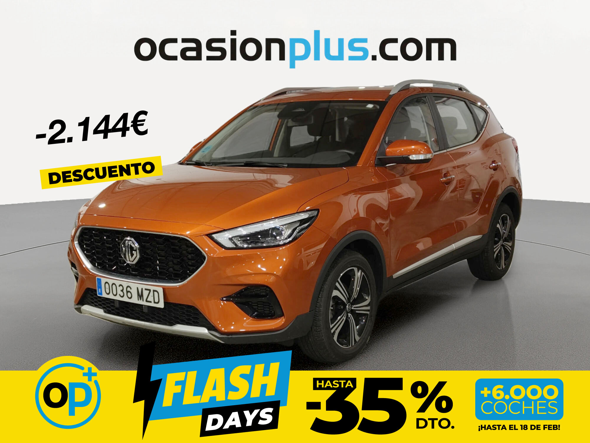 Foto del MG ZS 1.5 VTi-Tech Luxury 78kW