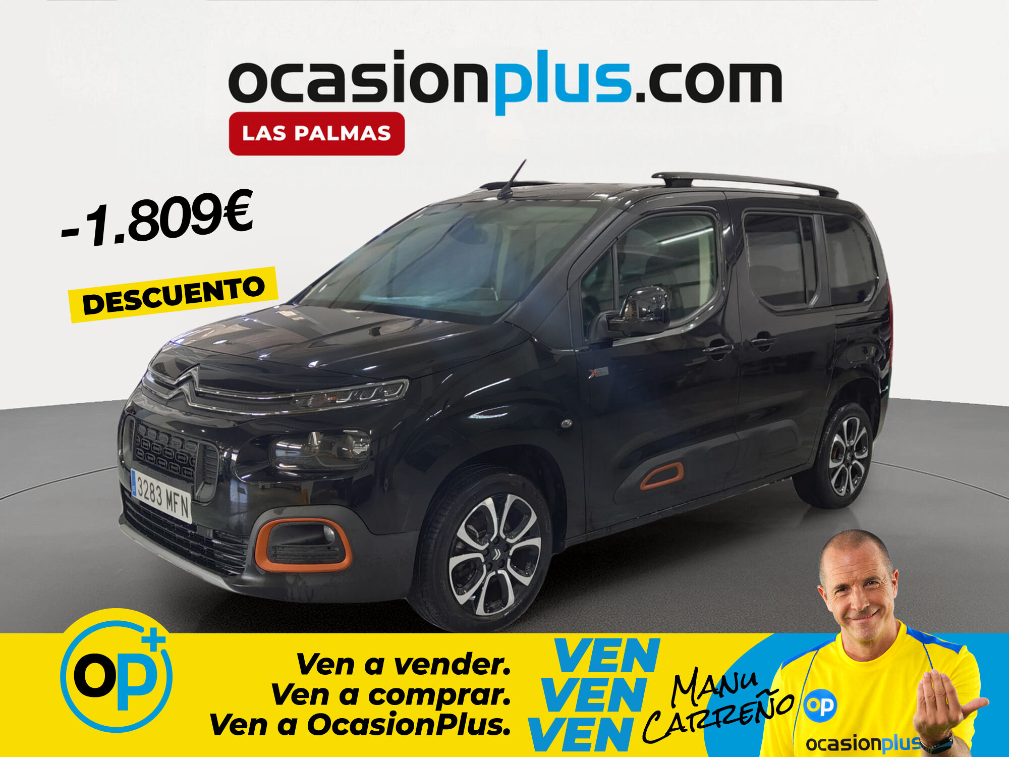 Foto del CITROEN Berlingo Combi BlueHDi S&S Talla M Shine Business 100