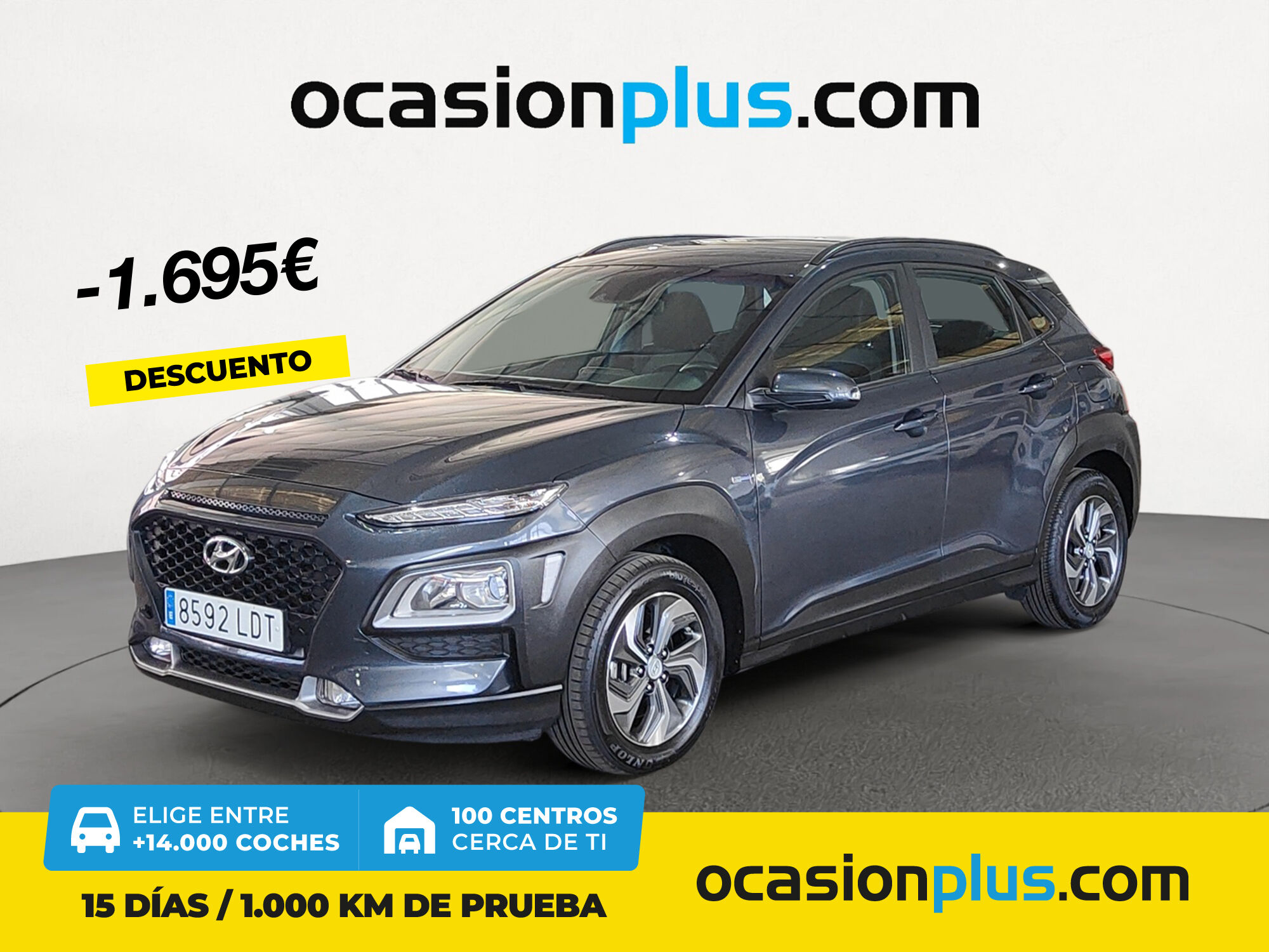 HYUNDAI Kona (1.6 GDI HEV Klass DT 104 kW (141 CV)) en Madrid