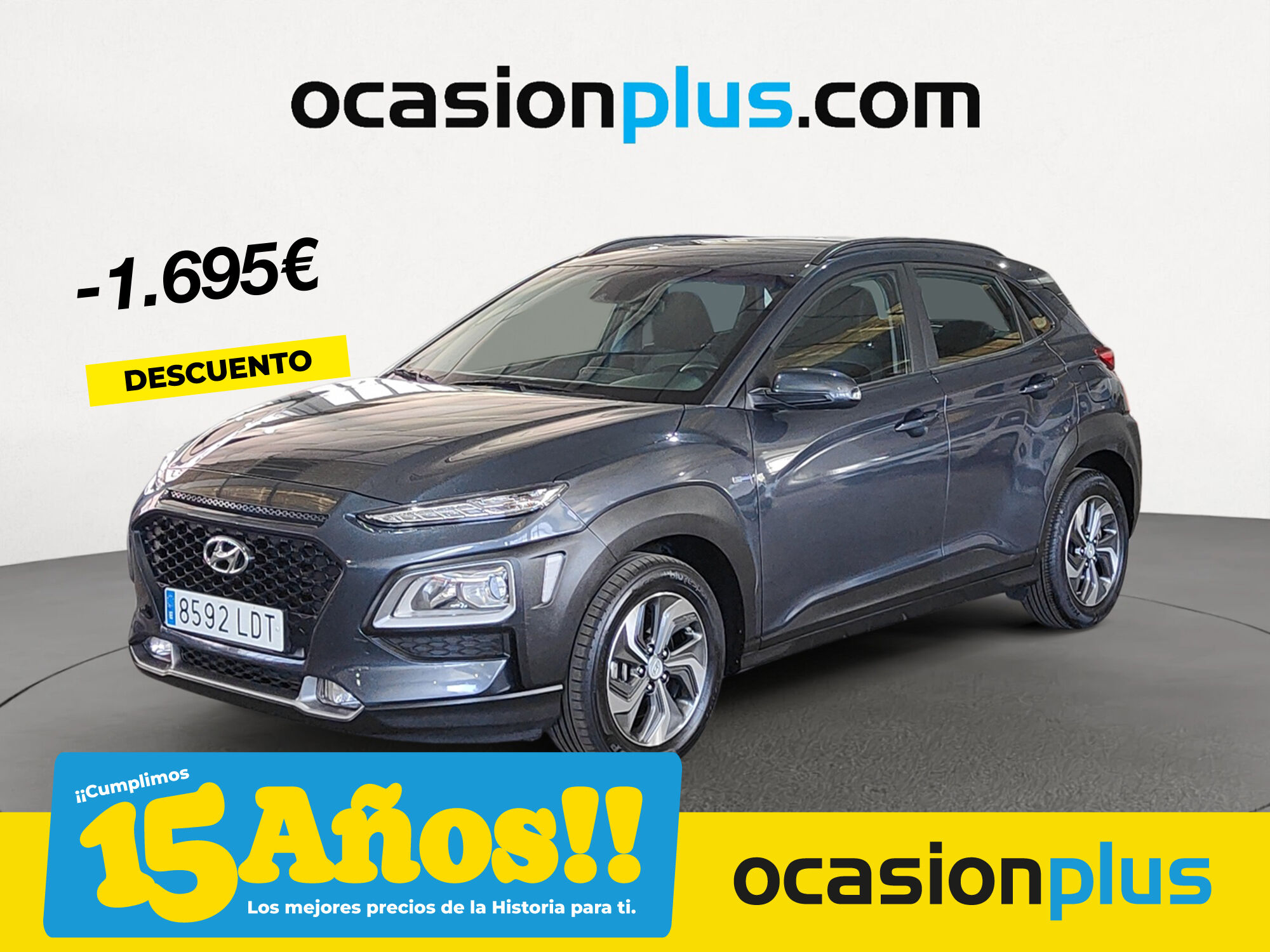 HYUNDAI Kona (1.6 GDI HEV Klass DT 104 kW (141 CV)) en Madrid