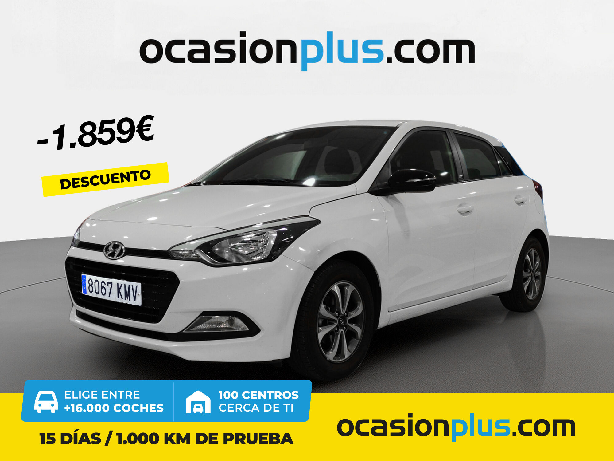 HYUNDAI i20 (1.2 MPI Klass 62 kW (84 CV)) en Madrid