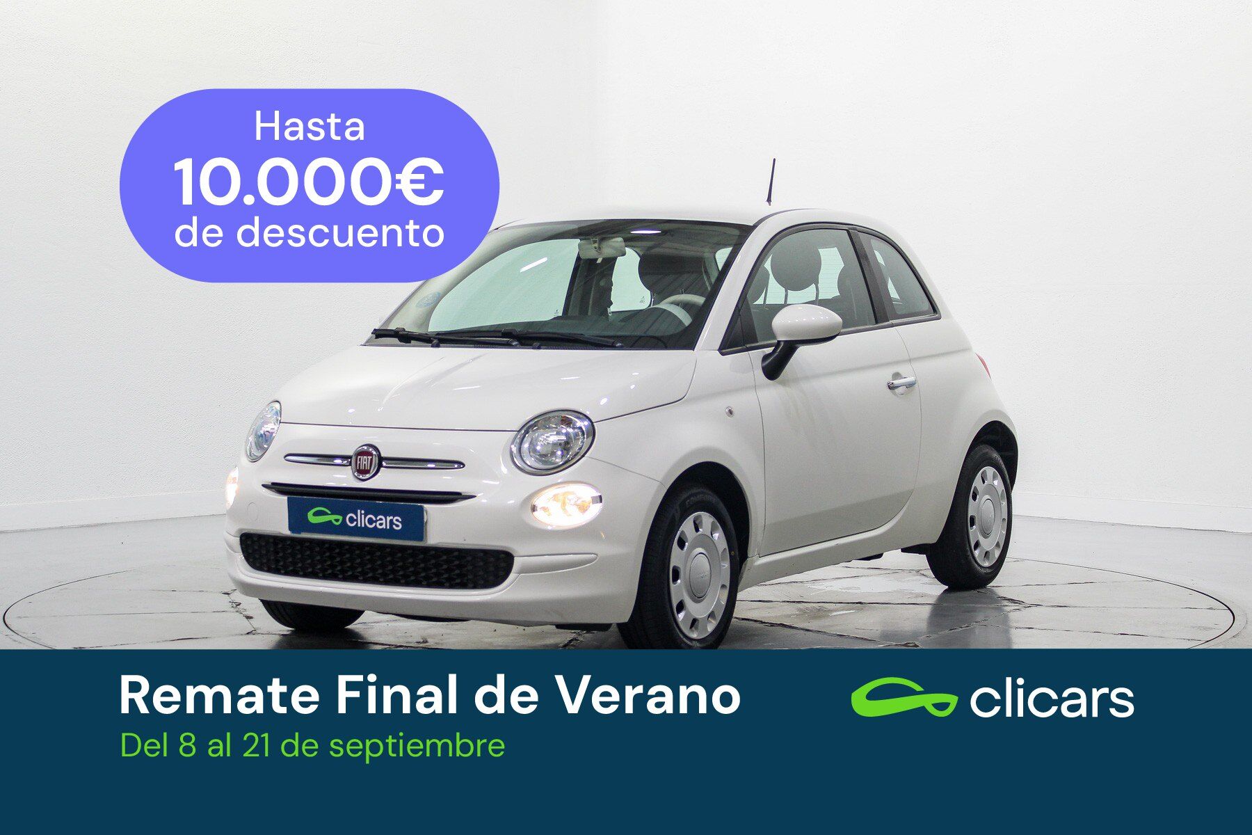 FIAT 500 (500 1.0 Hybrid Cult 52kW) en Madrid