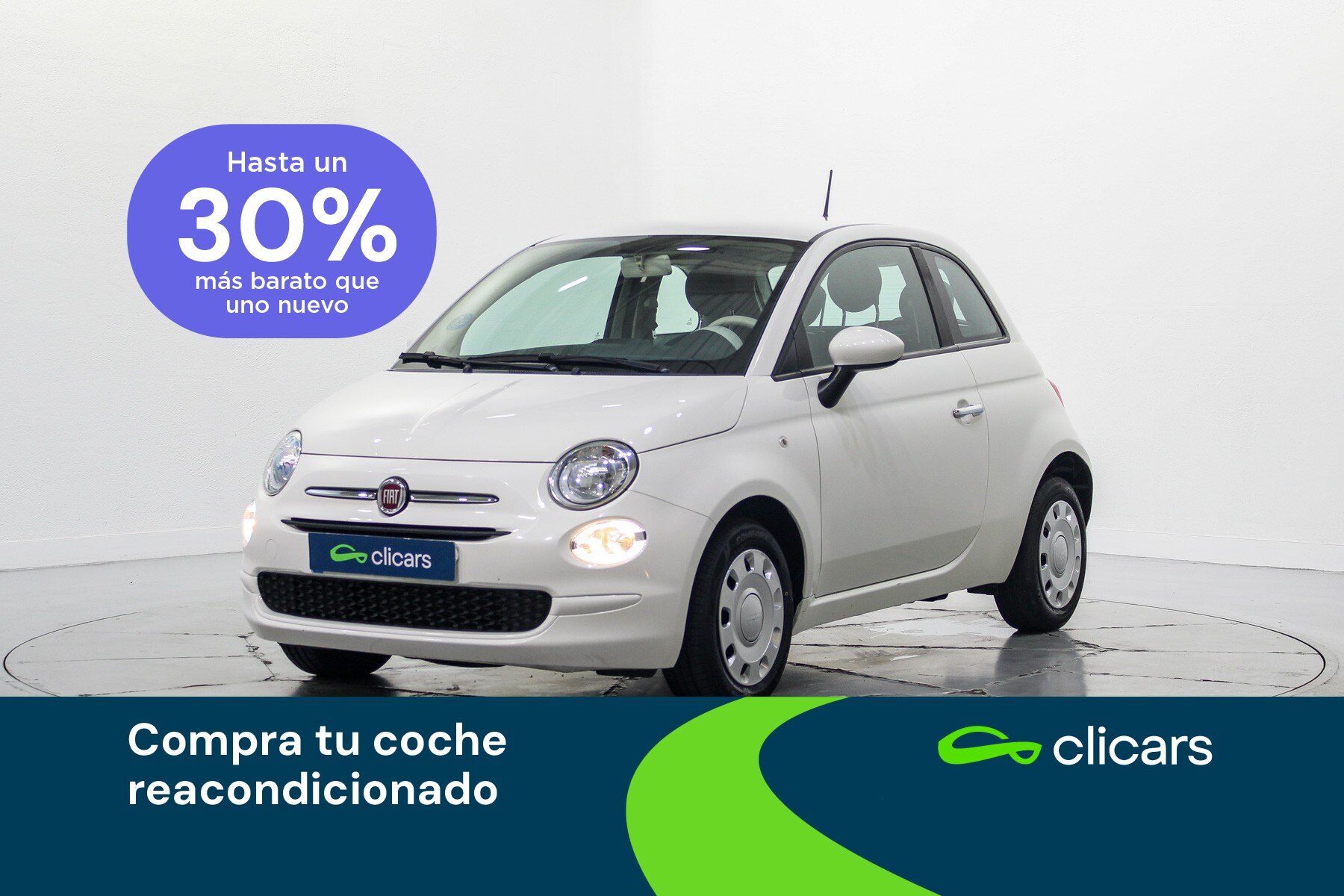 FIAT 500 (500 1.0 Hybrid Cult 52kW) en Madrid