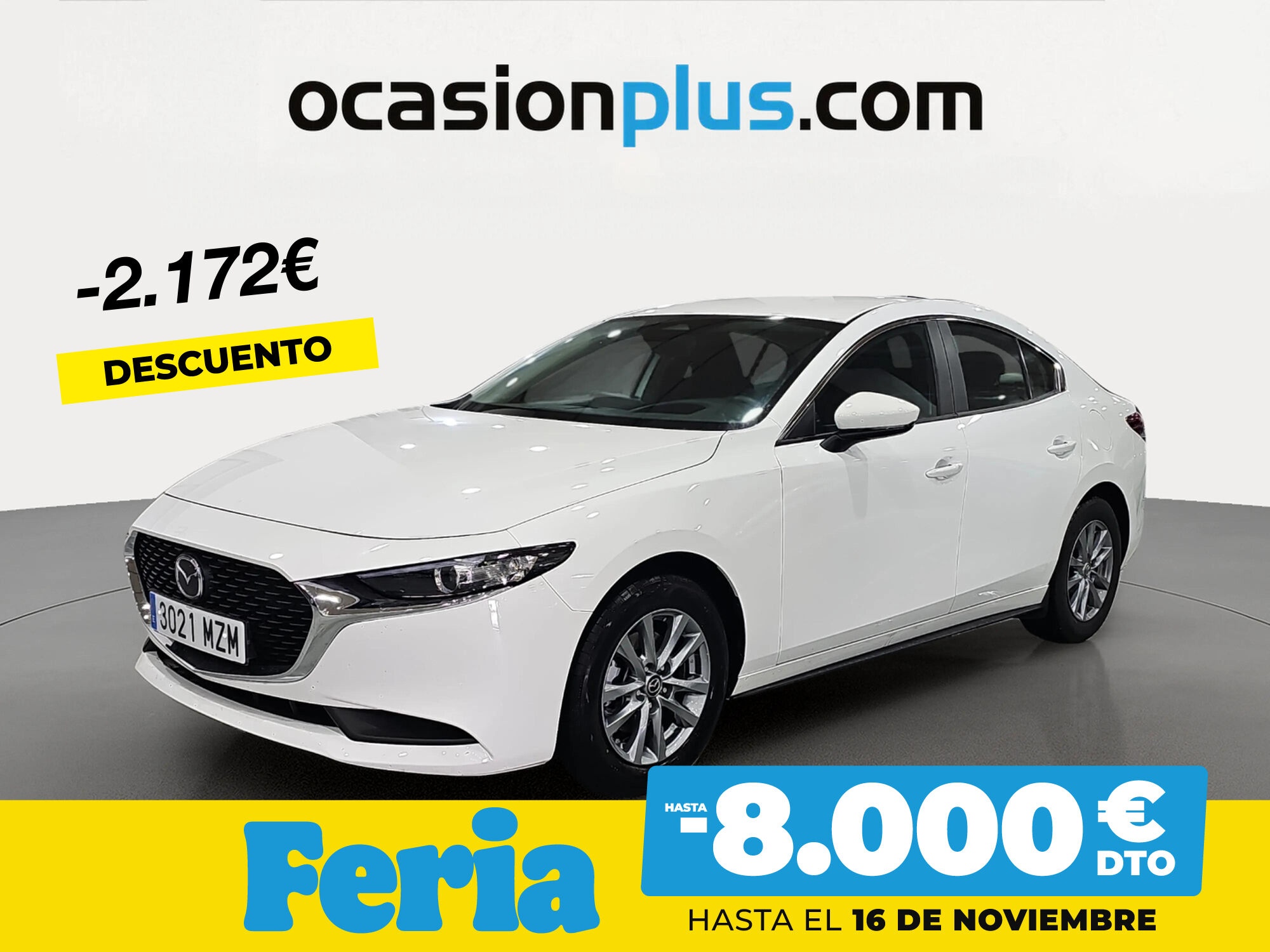 MAZDA Mazda3 (2.5L E-SKY G MHEV Prime-line 103 kW (140 CV)) en Madrid