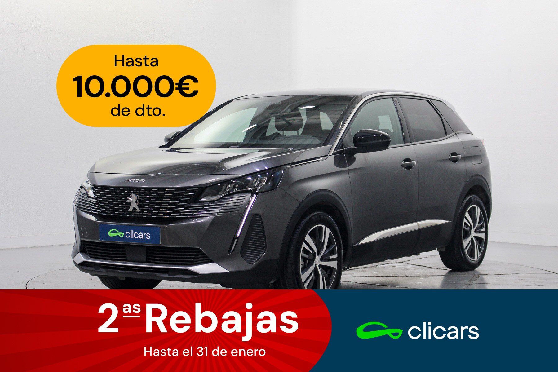 PEUGEOT 3008 (3008 HYB PHEV 180 Allure Pack e-EAT8) en Madrid